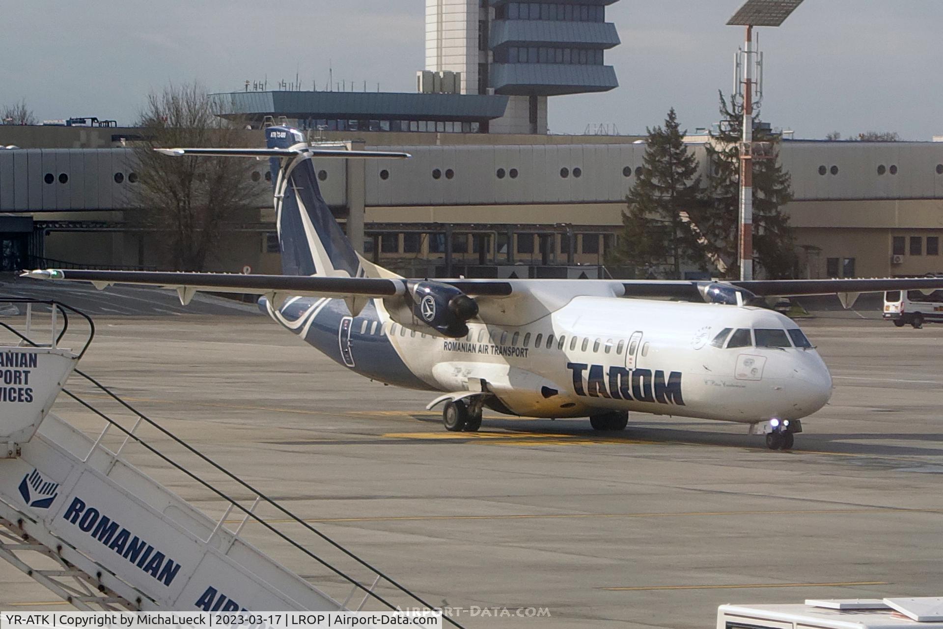 YR-ATK, ATR 72-212A C/N 1621, At Henri Coanda