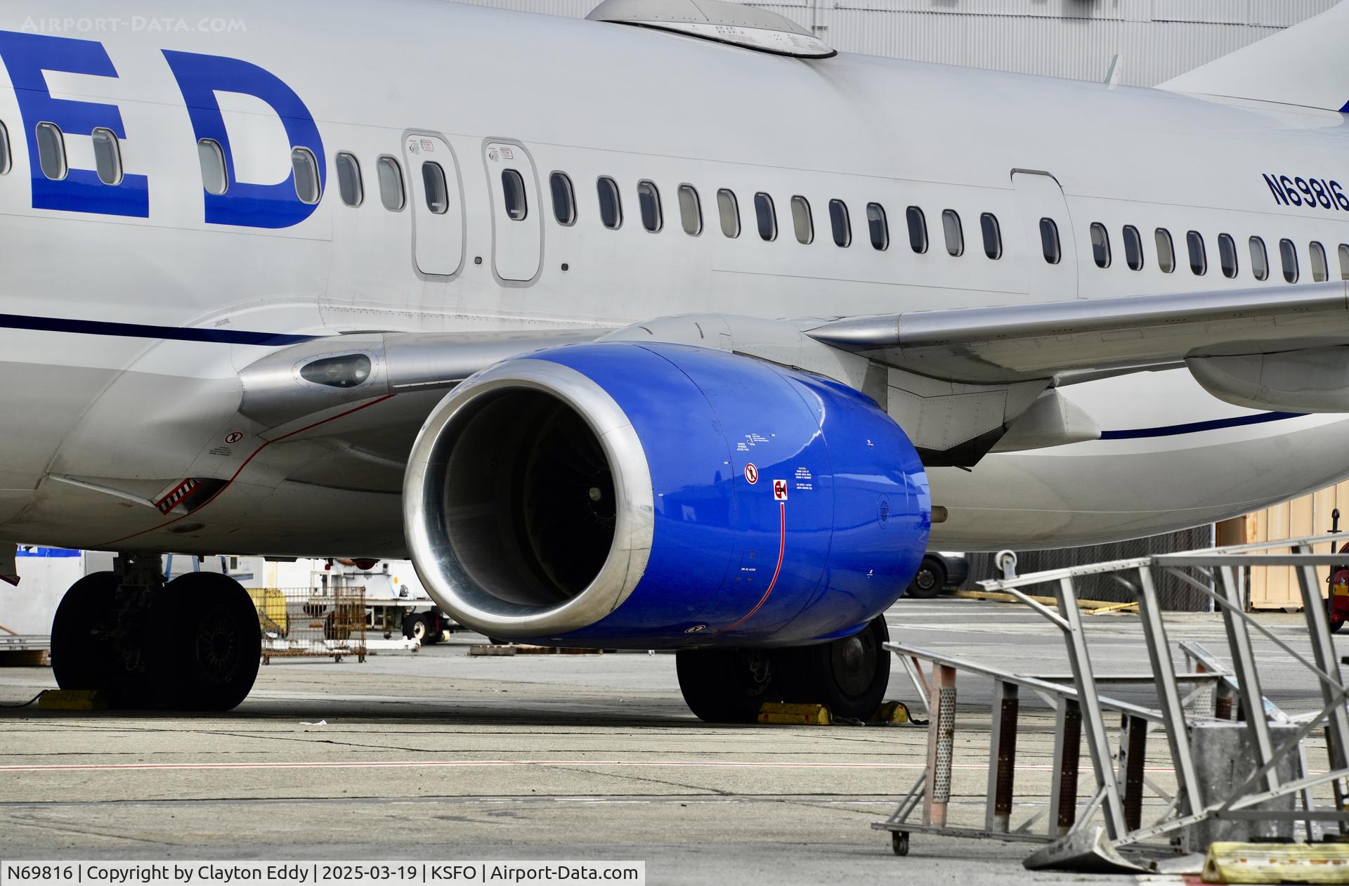 N69816, 2014 Boeing 737-924/ER C/N 42176, SFO 2025