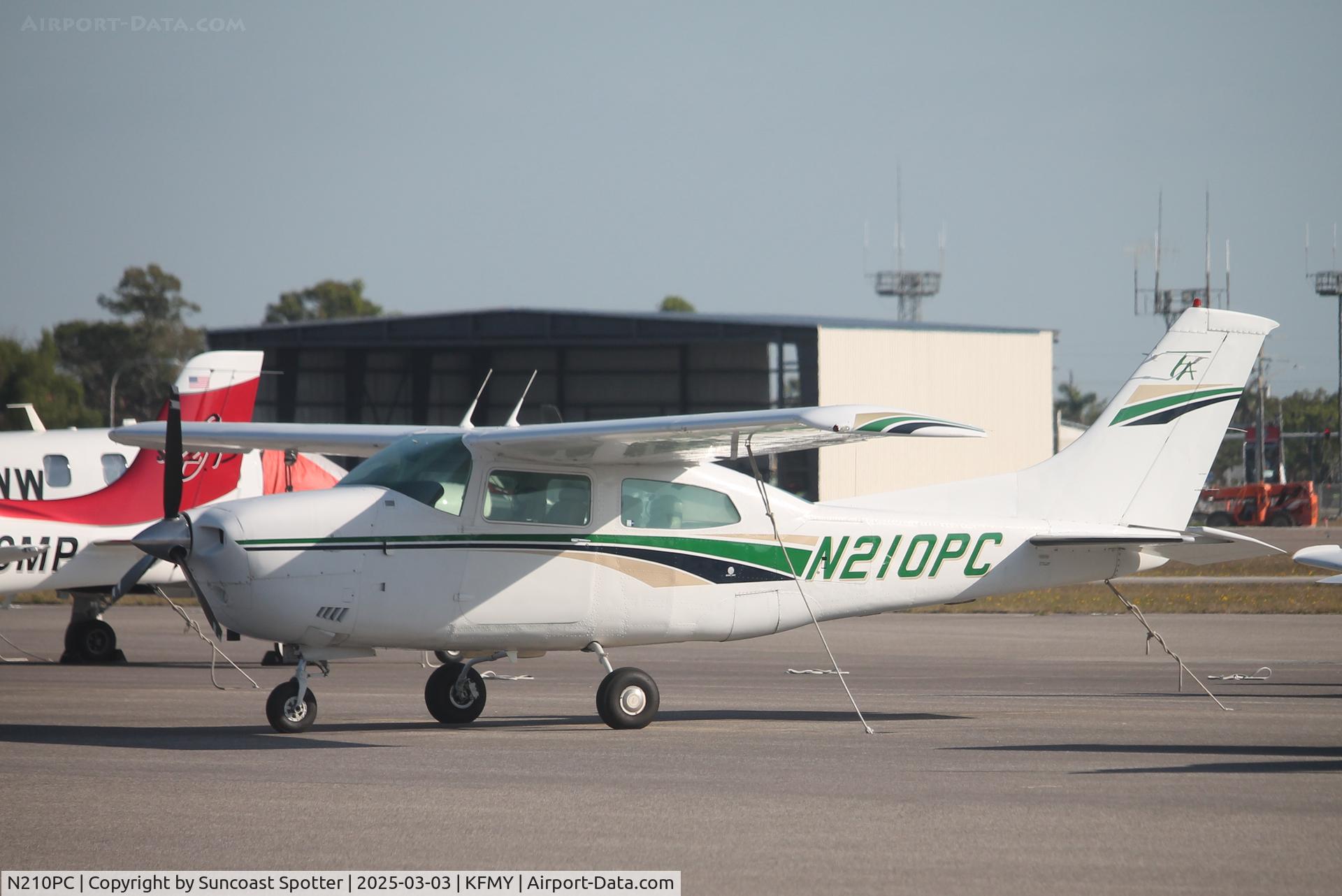 N210PC, 1978 Cessna T210M Turbo Centurion C/N 21062801, Centurion 210PC on the ramp at Page Field
