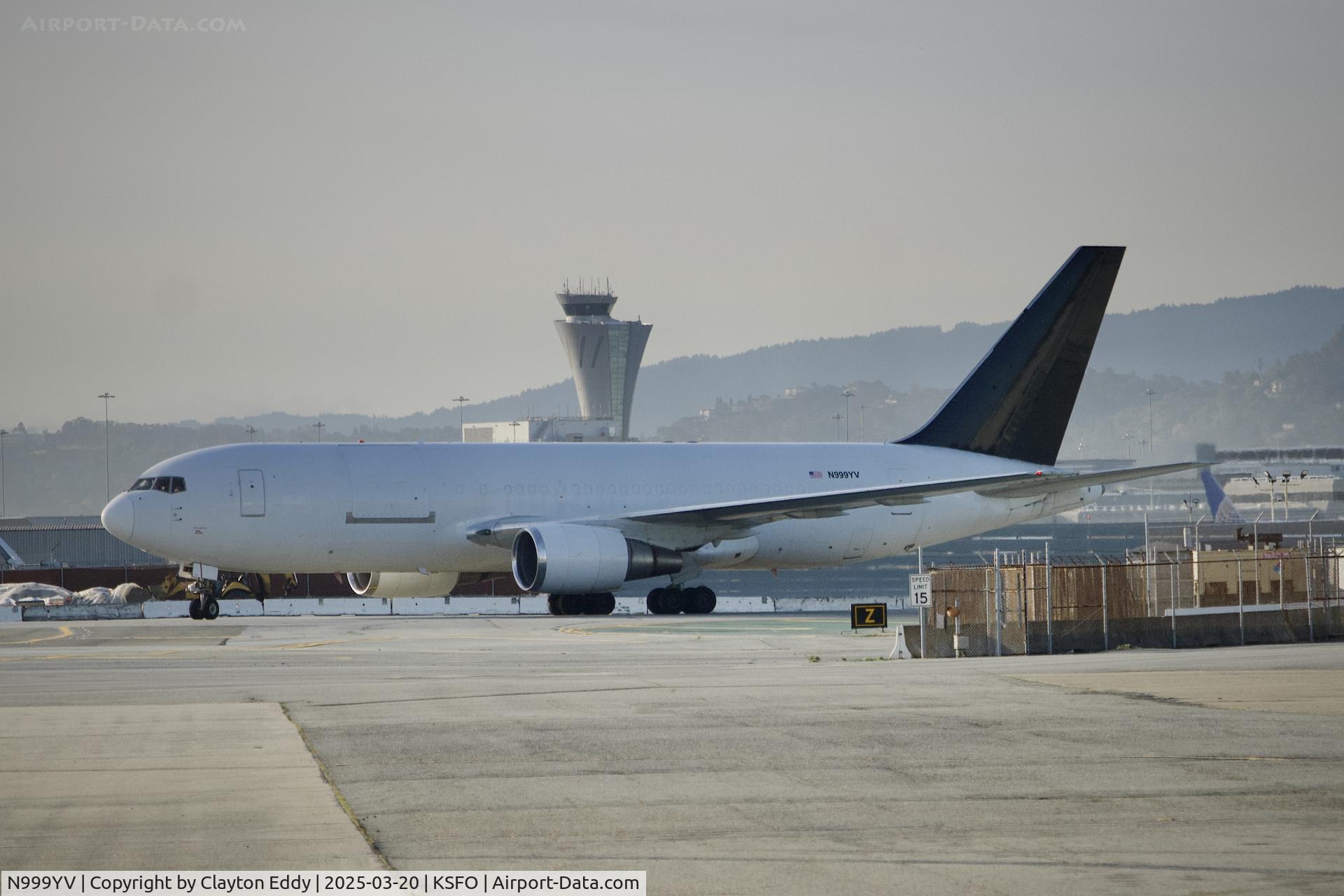 N999YV, 1987 Boeing 767-241 C/N 23801, SFO 2025
