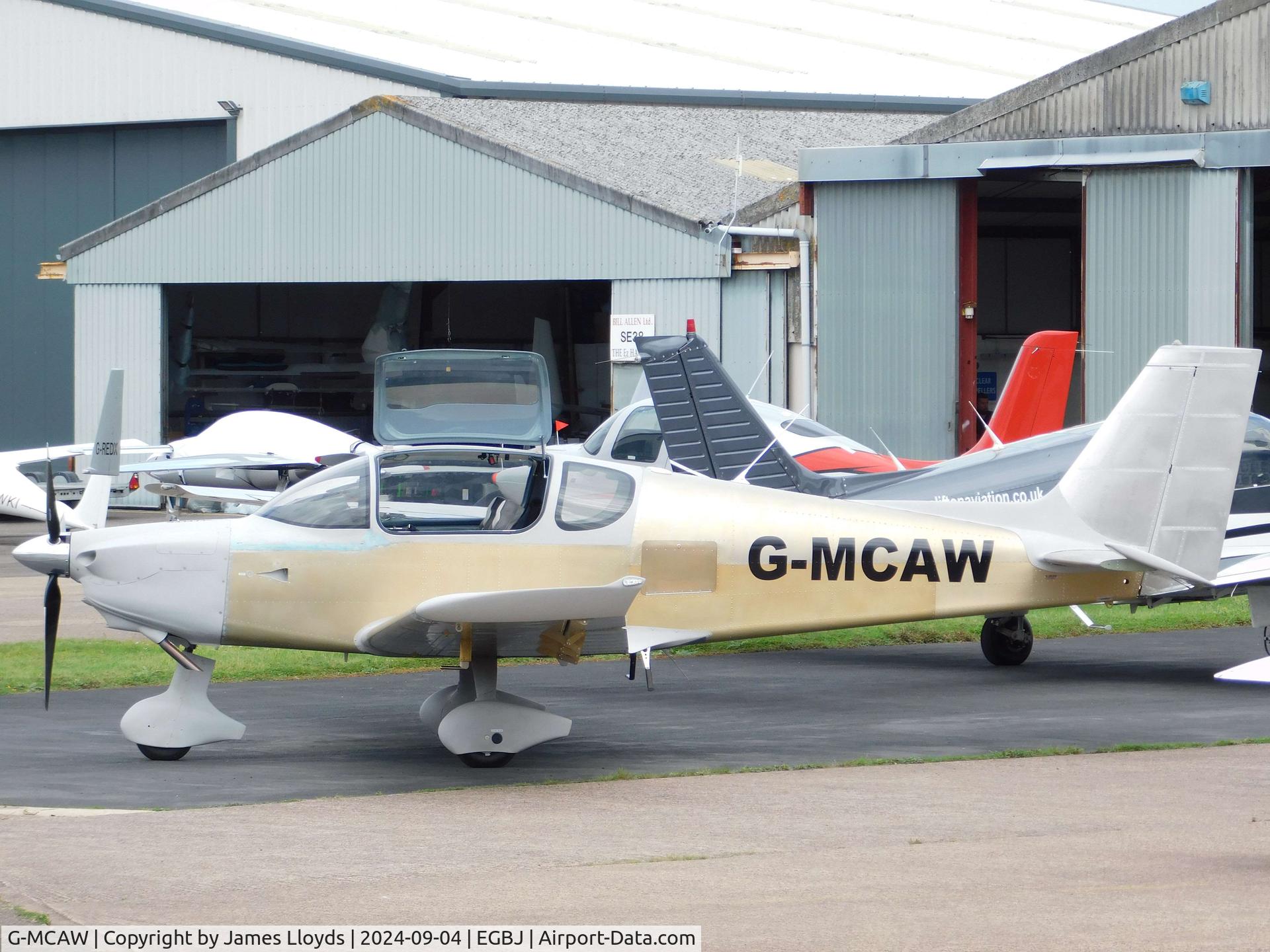 G-MCAW, 2024 Sling Aircraft Sling 4 TSI C/N LAA 400A-15853, Parked up at Gloucestershire Airport