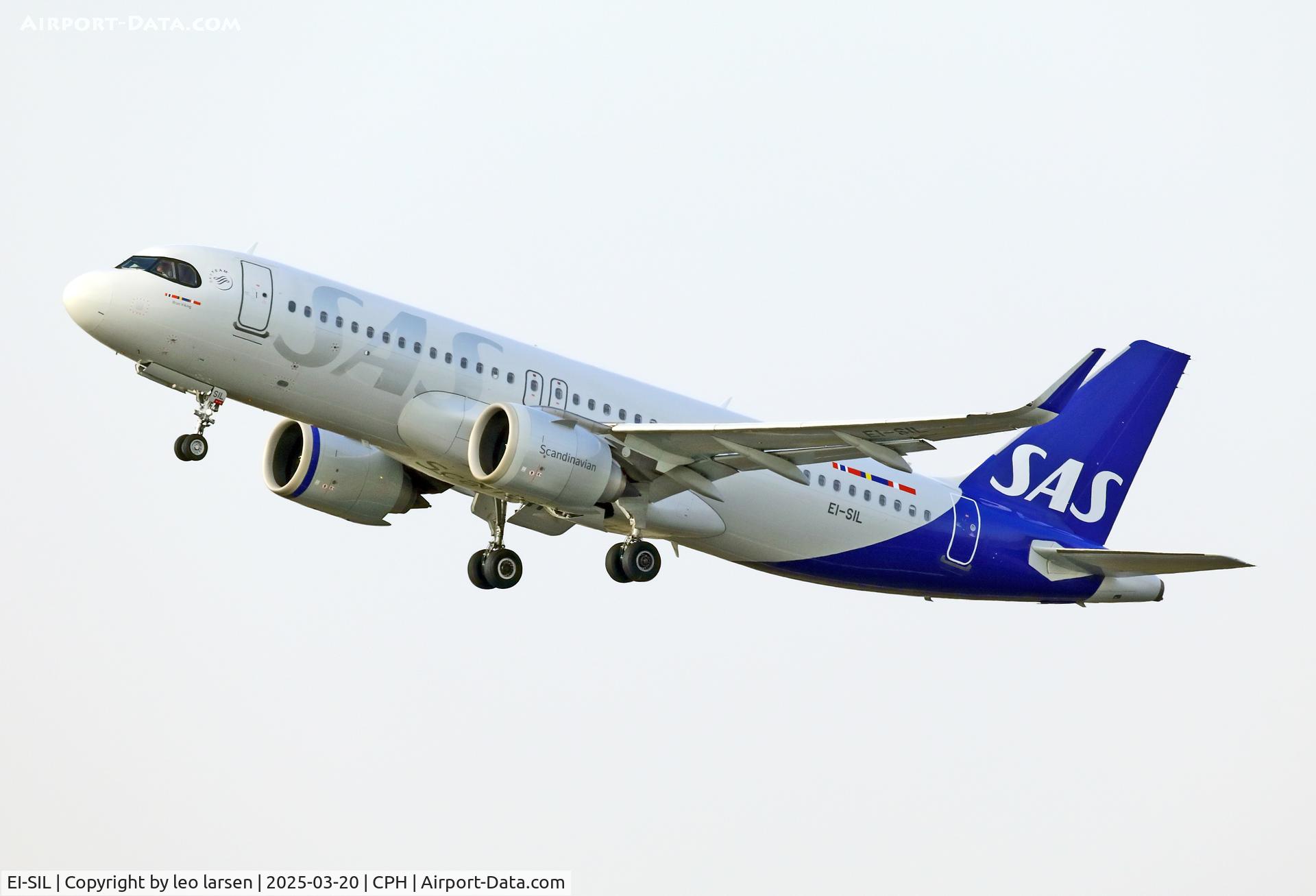 EI-SIL, 2022 Airbus A320-251N C/N 10764, Copenhagen 20.3.2025