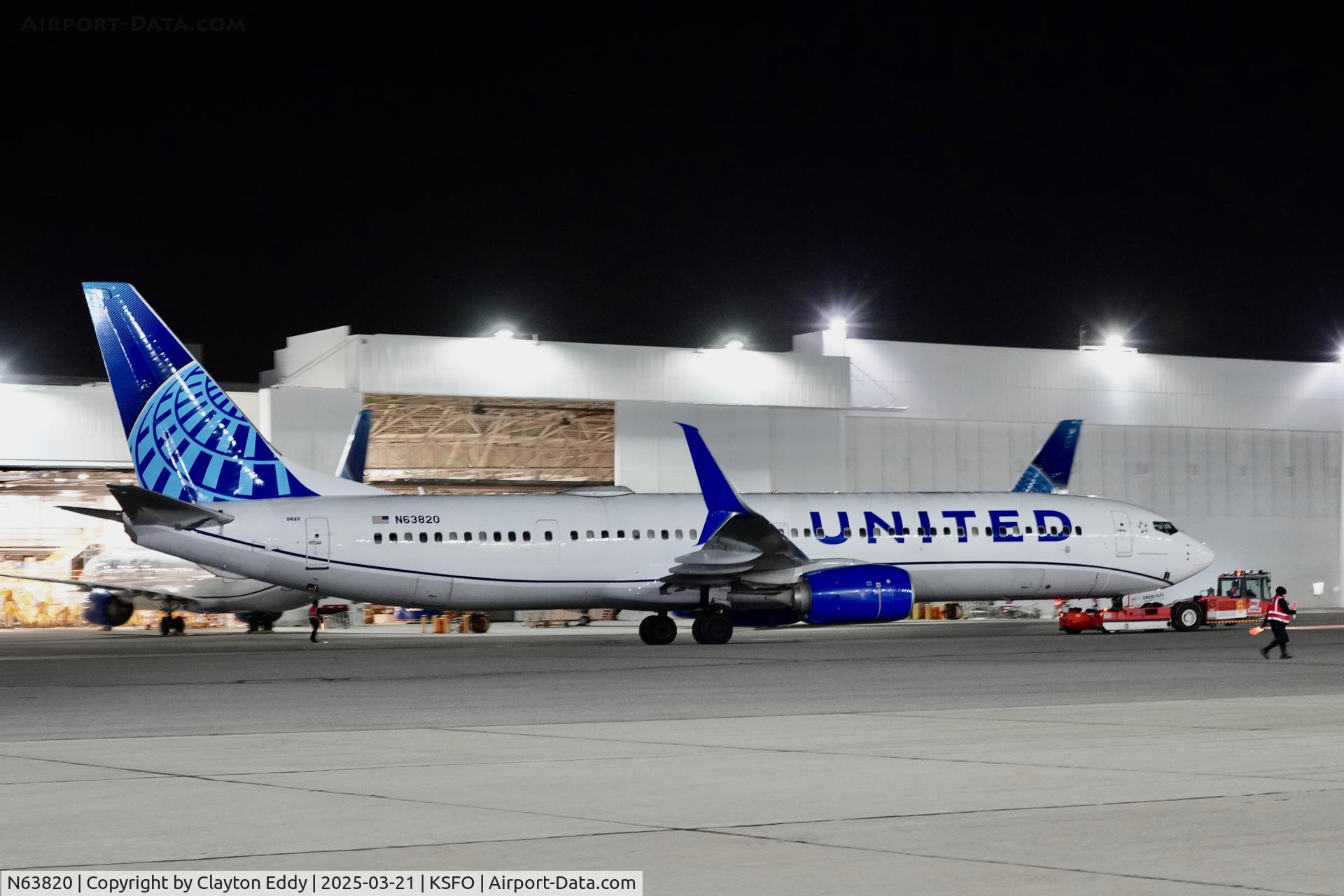 N63820, 2014 Boeing 737-924/ER C/N 43534, SFO 2025
