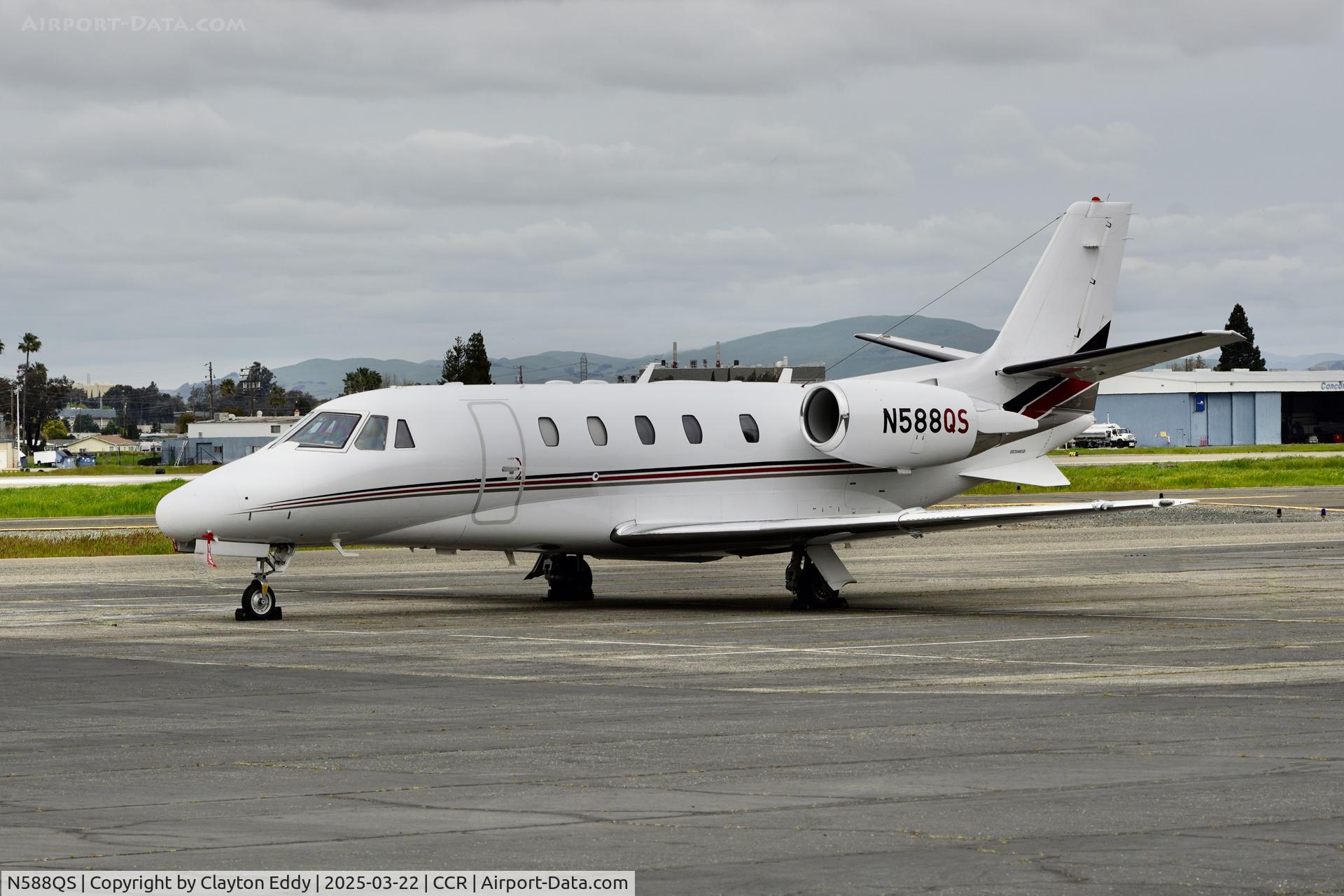 N588QS, 2007 Cessna 560XLS Citation Excel C/N 560-5721, Buchanan Field Concord Airport 2025