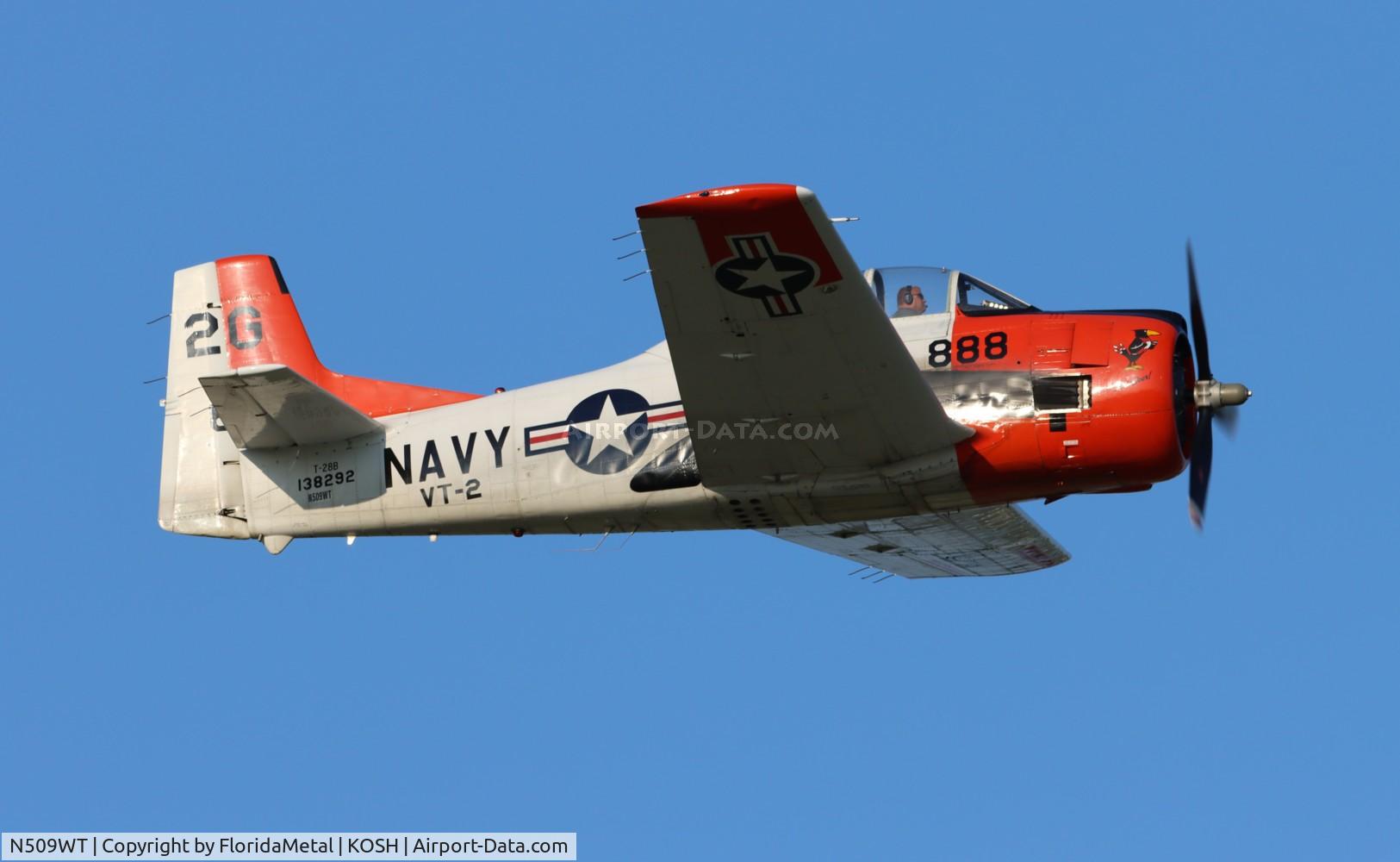 N509WT, North American T-28B Trojan C/N 200-363, T-28 zx 