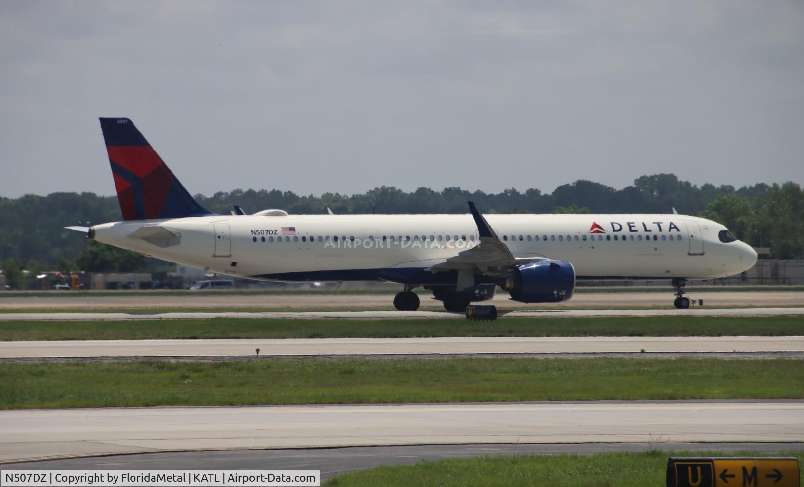 N507DZ, Airbus A321-271NX C/N 10975, DAL A321N zx lax-atl