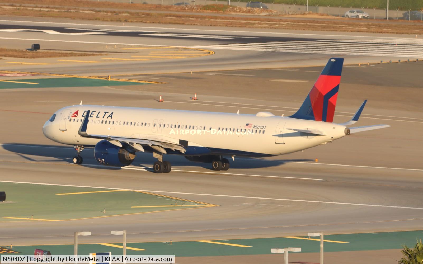 N504DZ, 2022 Airbus A321-271NX C/N 10884, DAL A321N zx lax-mco