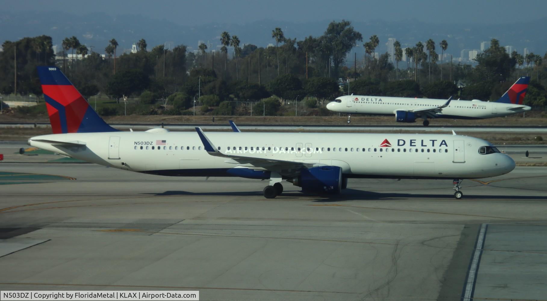 N503DZ, 2022 Airbus A321-271NX C/N 10974, DAL A321N zx atl-lax
