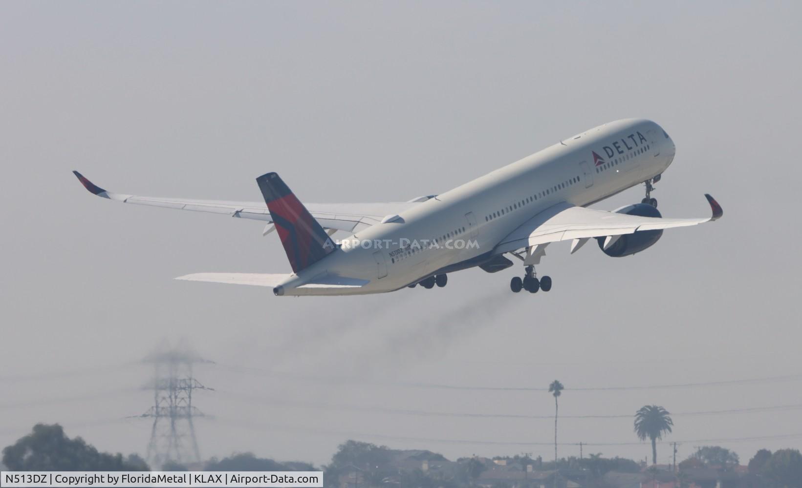 N513DZ, 2019 Airbus A350-941 C/N 277, DAL A359 zx lax-hnd, rjtt