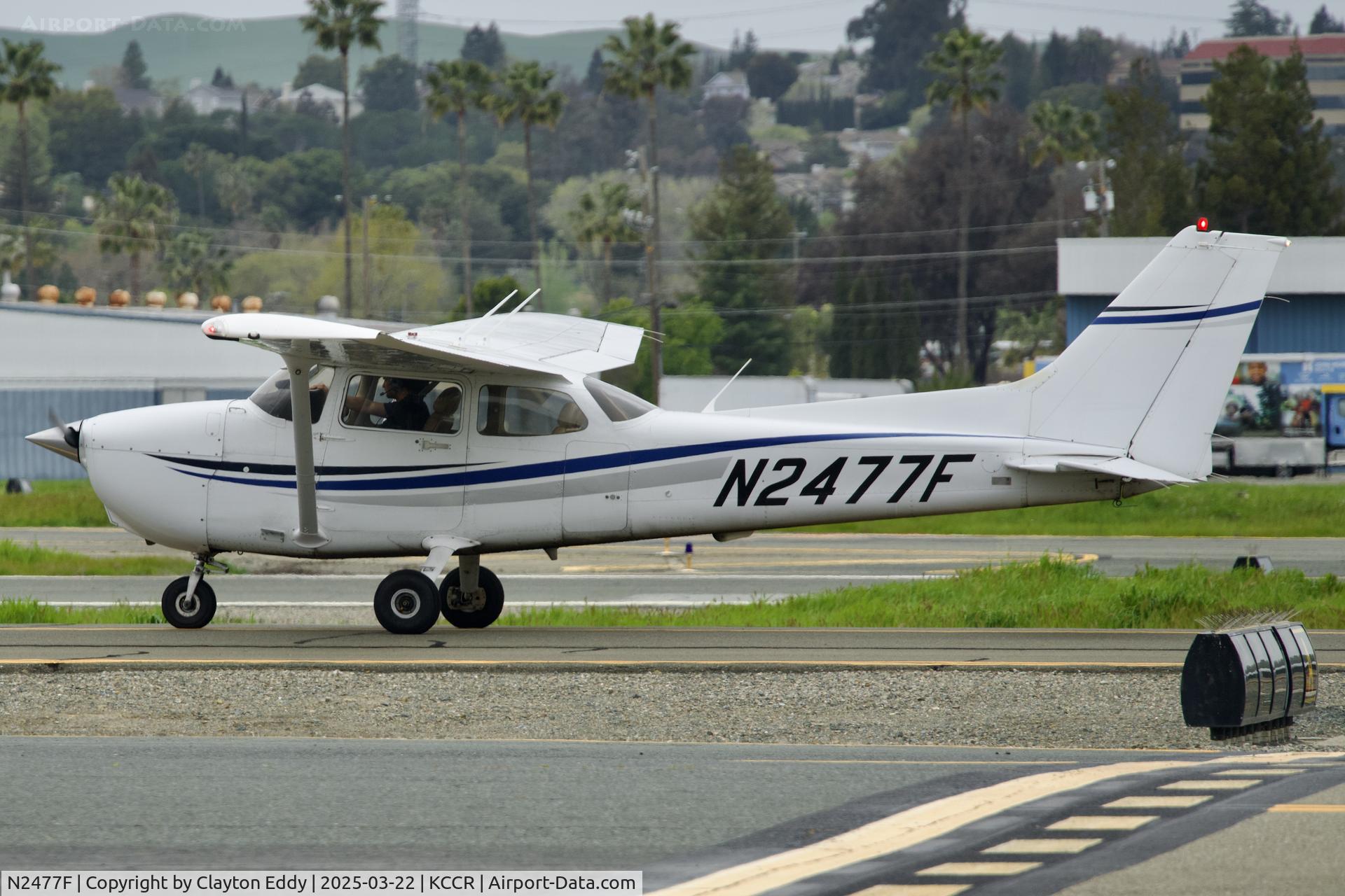 N2477F, 2007 Cessna 172S C/N 172S10574, Buchanan Field Concord Airport California 2025