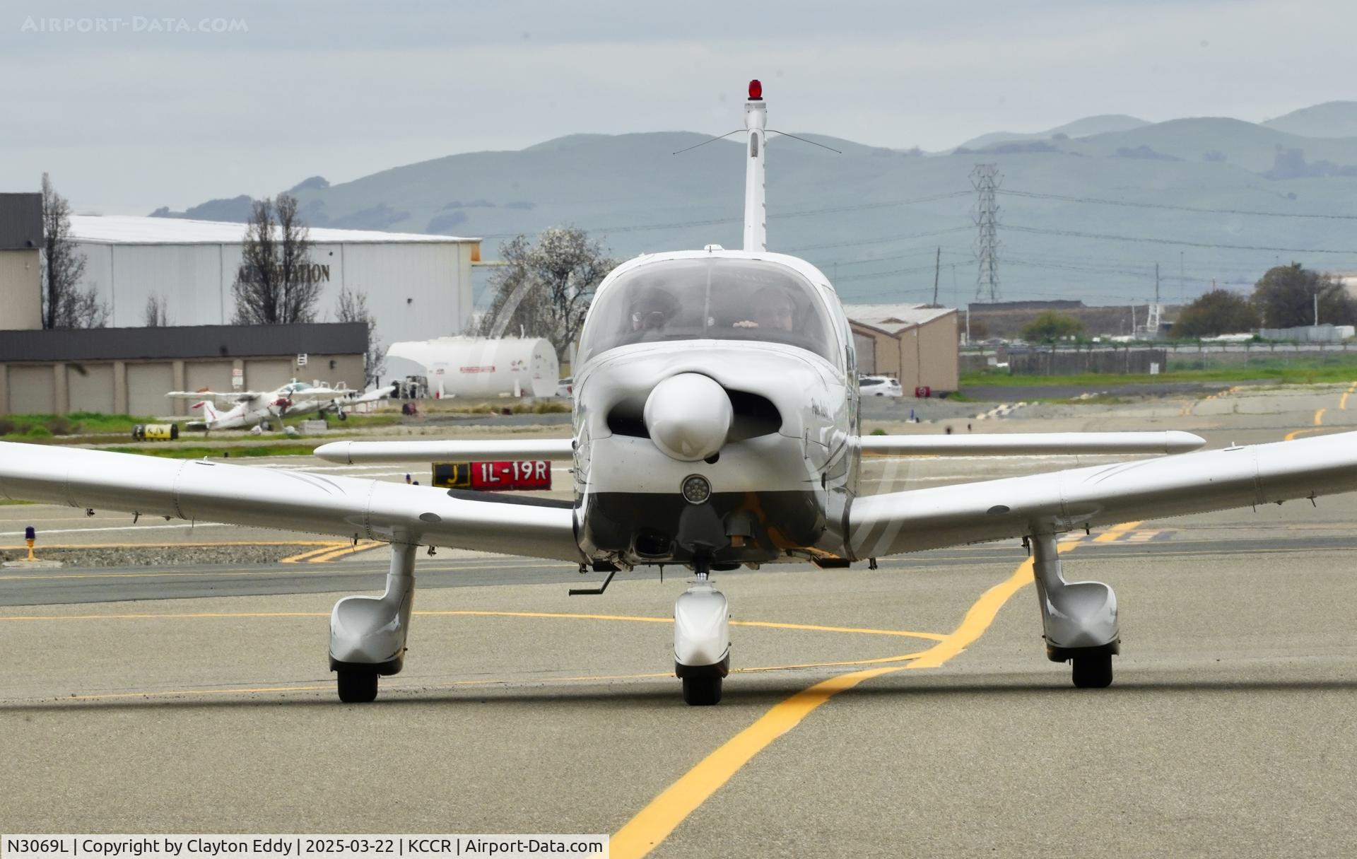 N3069L, 1979 Piper PA-28-181 C/N 28-7990263, Buchanan Field Concord Airport in California 2025