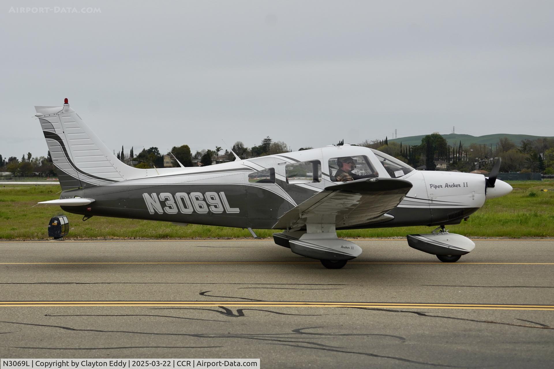 N3069L, 1979 Piper PA-28-181 C/N 28-7990263, Buchanan Field Concord Airport in California 2025