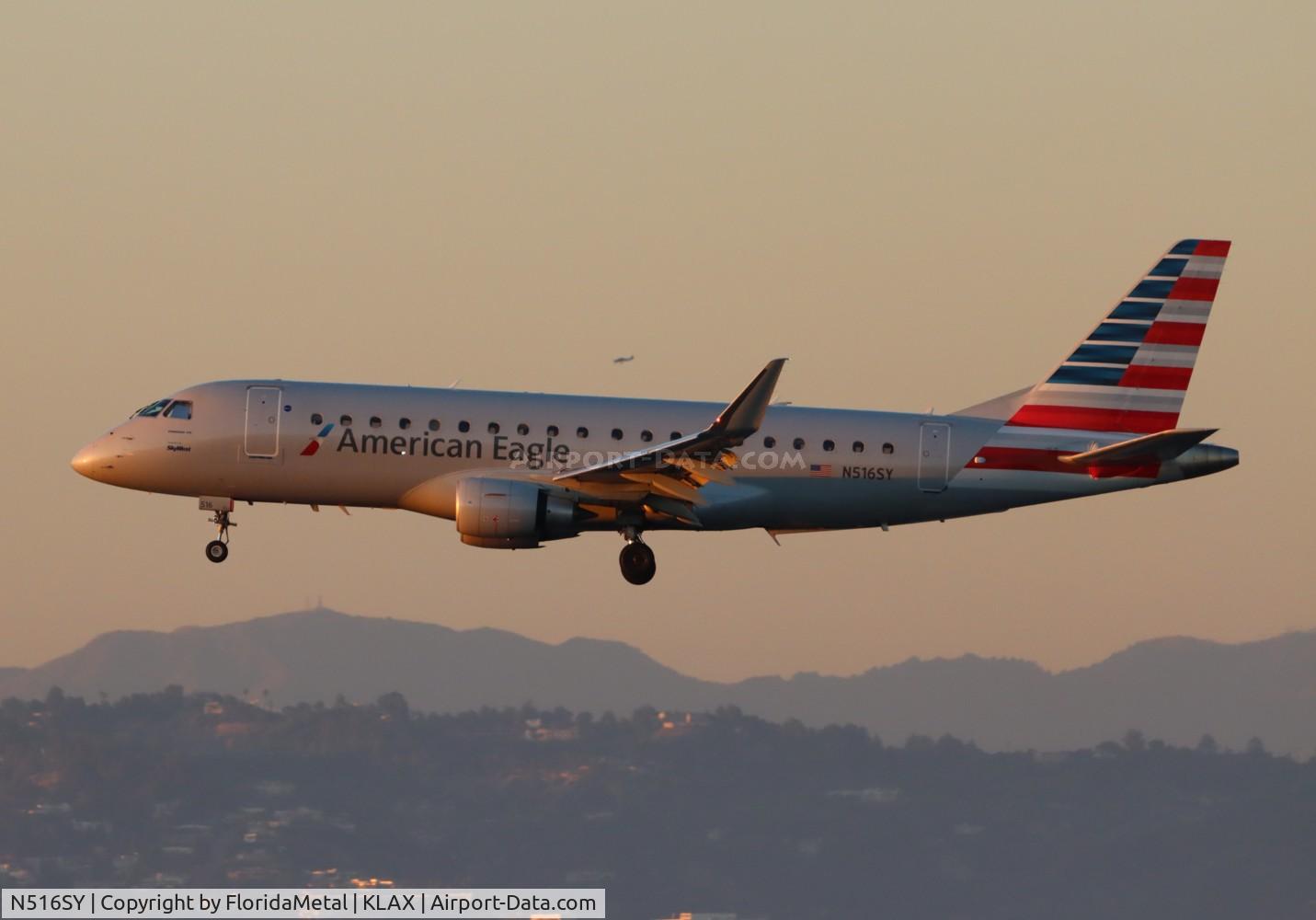 N516SY, 2021 Embraer 175LR (ERJ-170-200LR) C/N 17000897, SKW/AE E175 zx okc-lax