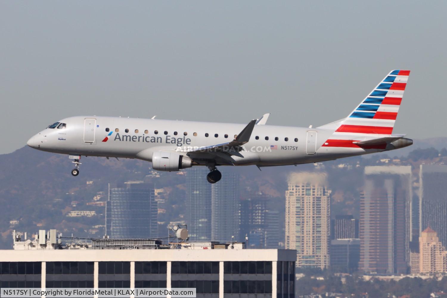 N517SY, 2021 Embraer 175LR (ERJ-170-200LR) C/N 17000898, SKW/AE E175 zx sfo-lax