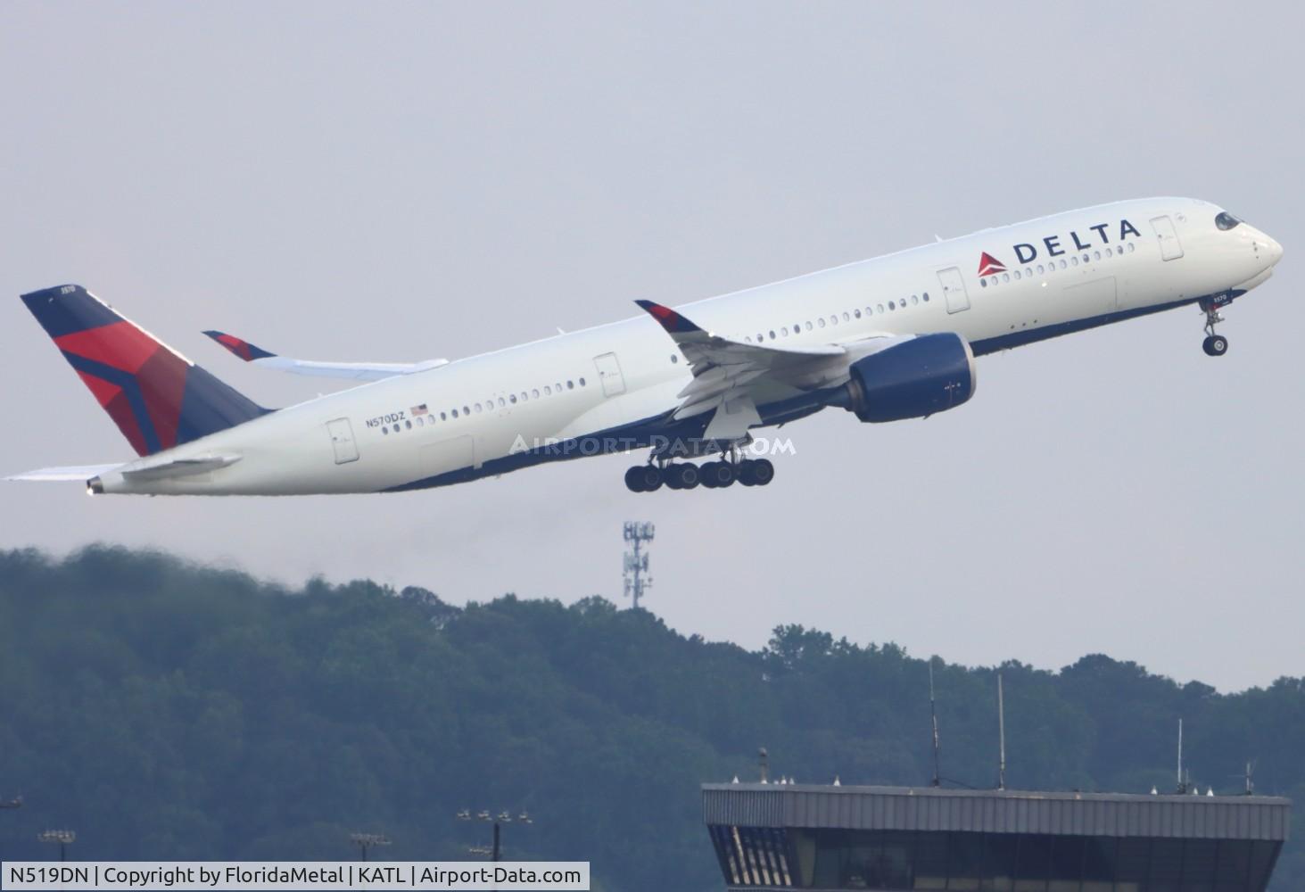 N519DN, 2022 Airbus A350-941 C/N 0588, DAL A359 zx atl-lax