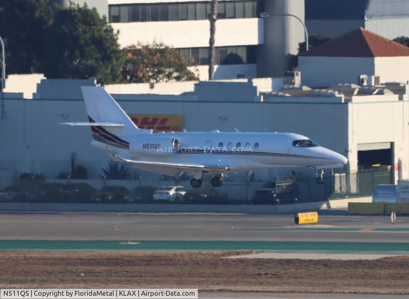 N511QS, 2018 Cessna 680A Citation Latitude C/N 680A-0148, C680A zx aus-lax