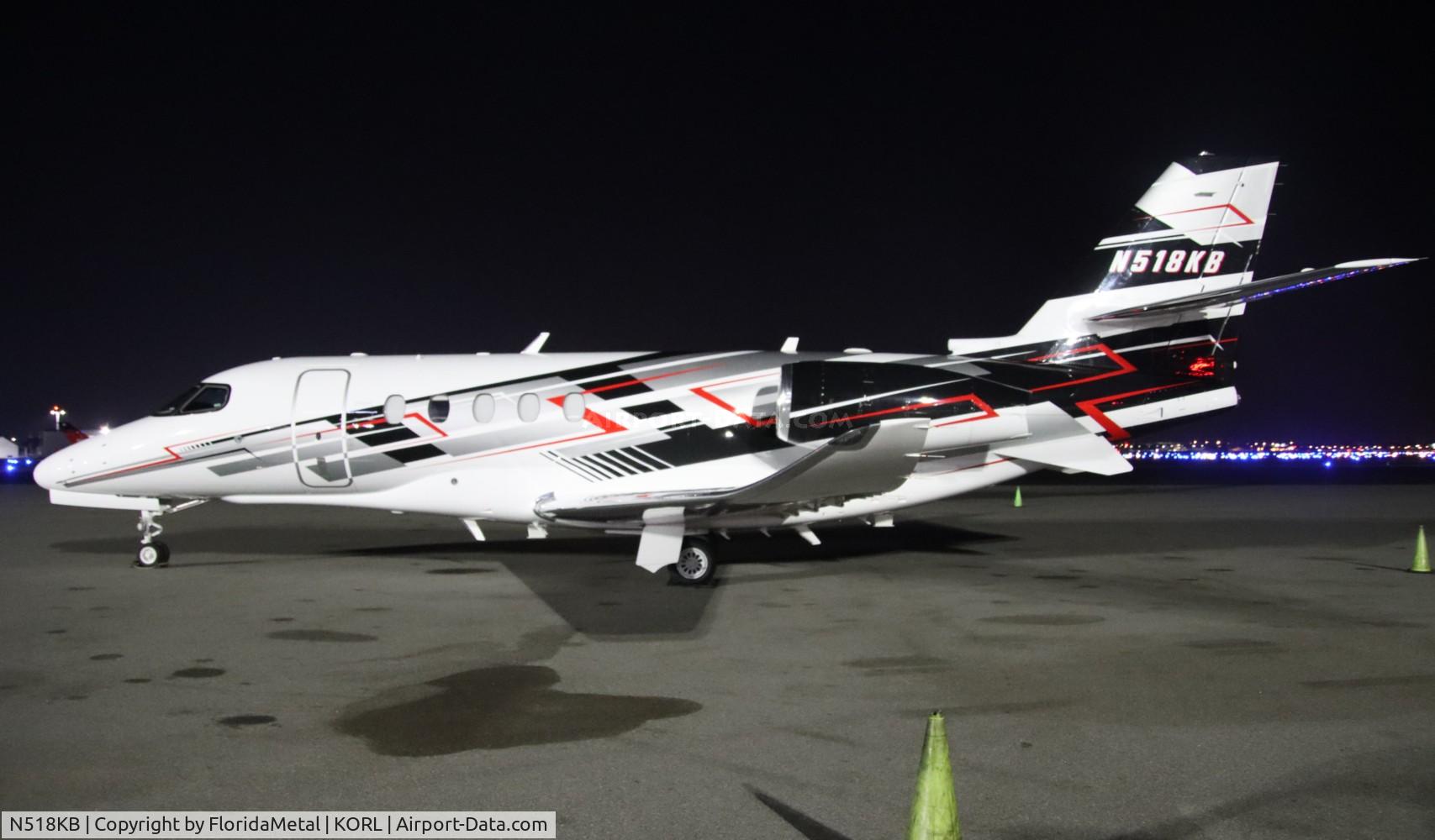 N518KB, 2016 Cessna 680A Citation Latitude C/N 680A-0067, NASCAR Kyle Busch zx