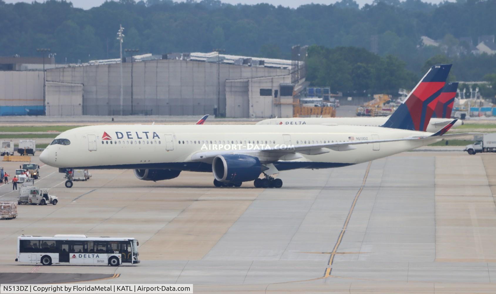 N513DZ, 2019 Airbus A350-941 C/N 277, DAL A359 zx lax-atl