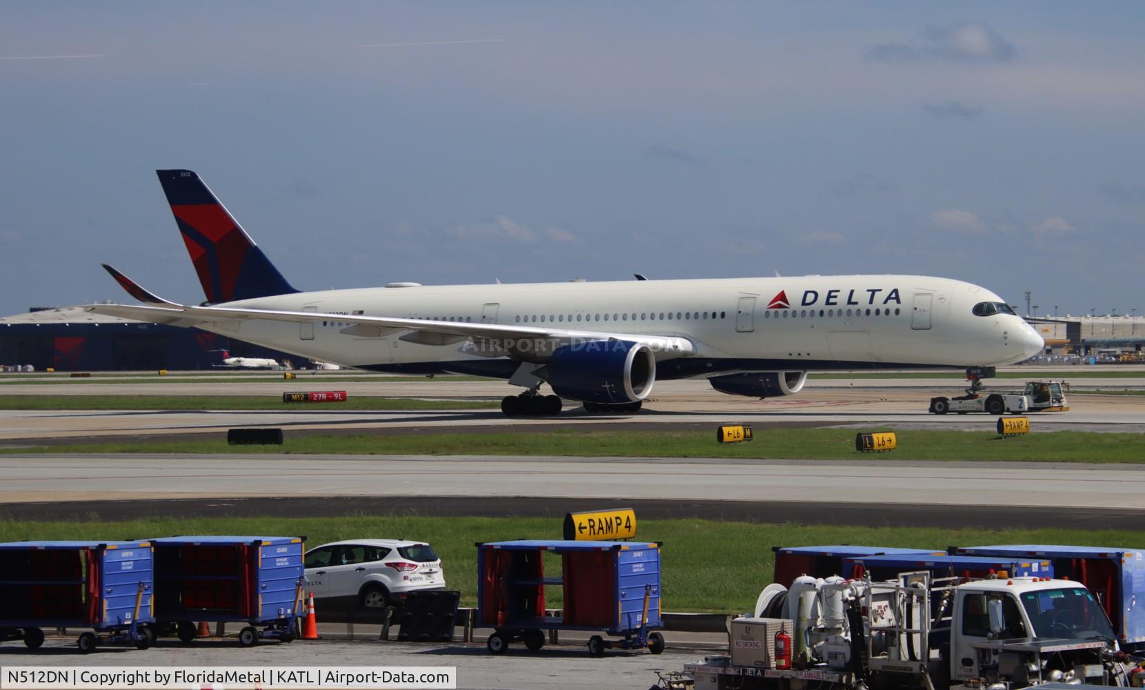 N512DN, 2019 Airbus A350-941 C/N 267, DAL A359 zx