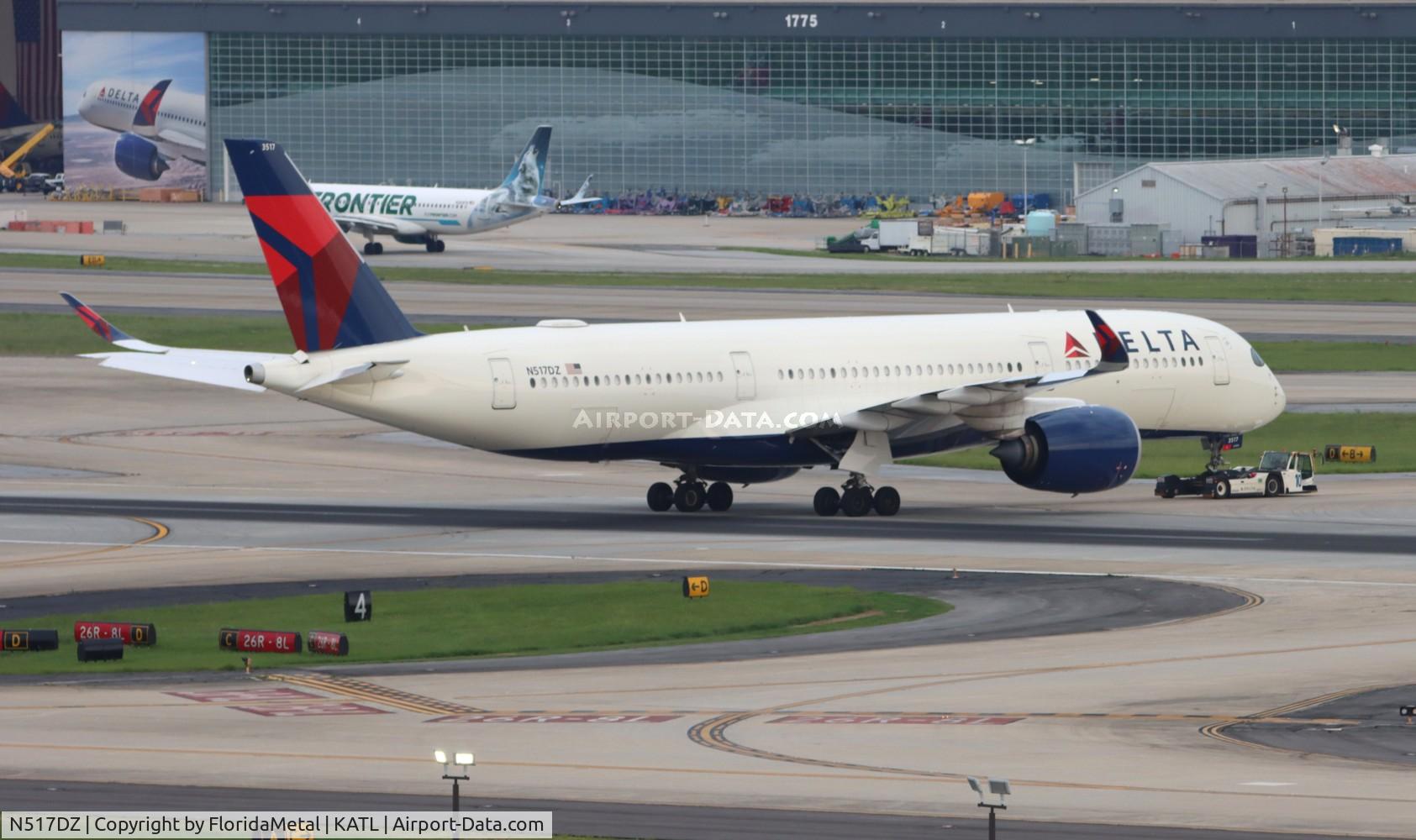 N517DZ, 2022 Airbus A350-941 C/N 545, DAL A359 zx 