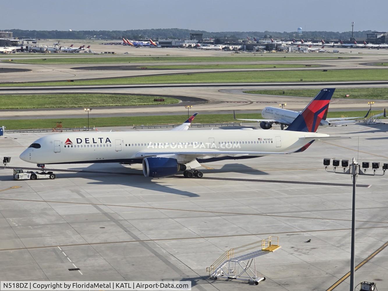 N518DZ, 2022 Airbus A350-941 C/N 580, DAL A359 zx 