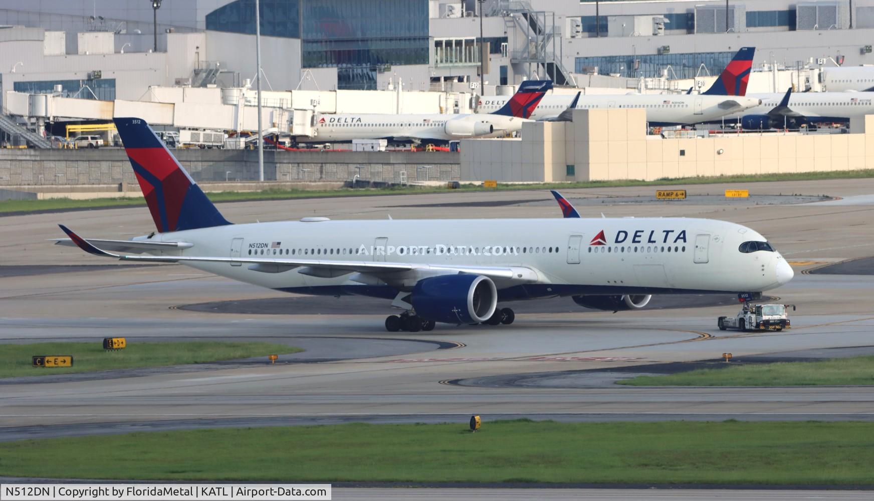 N512DN, 2019 Airbus A350-941 C/N 267, DAL A359 zx 