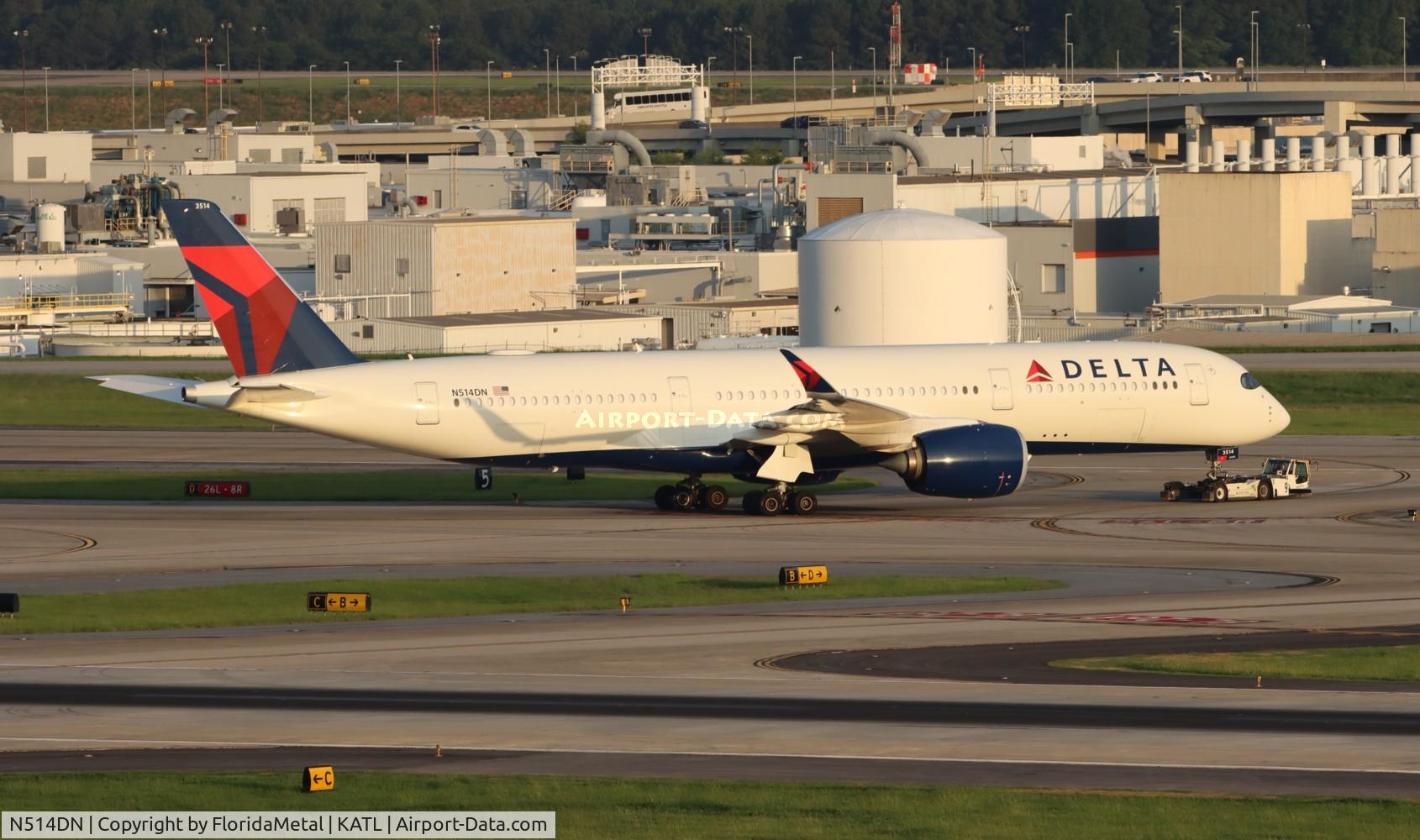 N514DN, 2019 Airbus A350-941 C/N 395, DAL A359 zx 