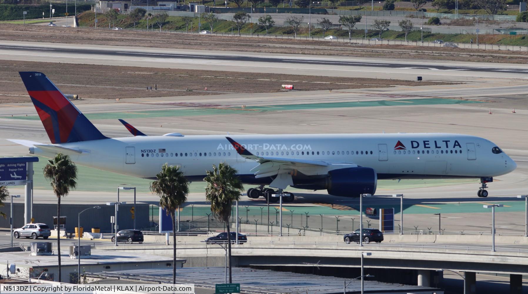 N513DZ, 2019 Airbus A350-941 C/N 277, DAL A359 zx lax-hnd, rjtt