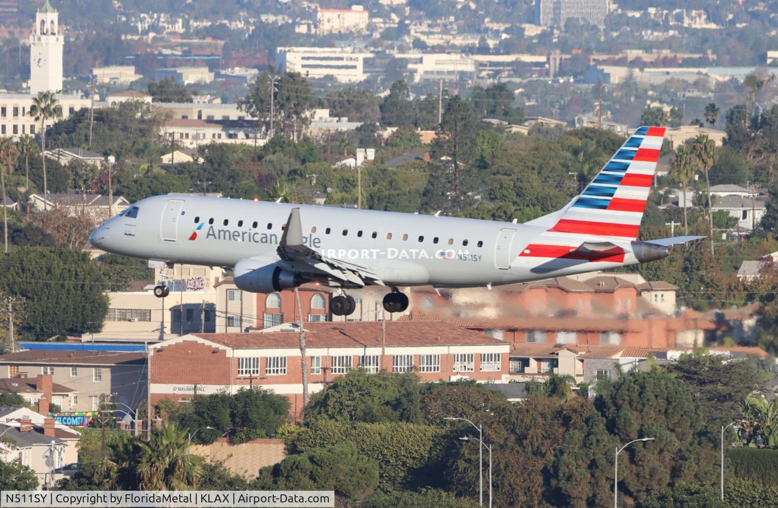 N511SY, 2021 Embraer 175LR (ERJ-170-200LR) C/N 17000892, SKW/AE E175 zx smf-lax