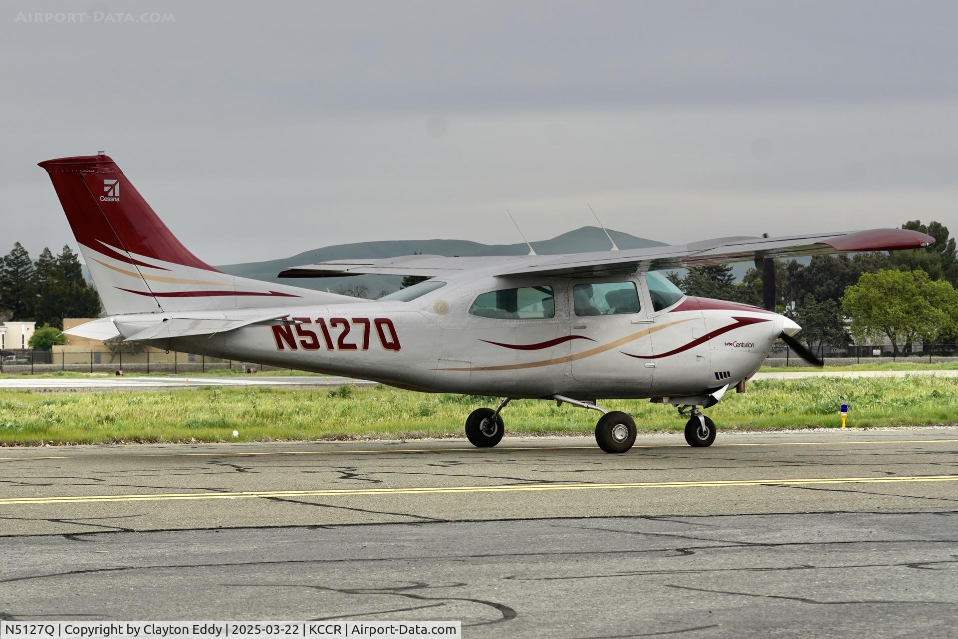 N5127Q, 1972 Cessna T210L Turbo Centurion C/N 21059627, Buchanan Field Concord Airport in California 2025
