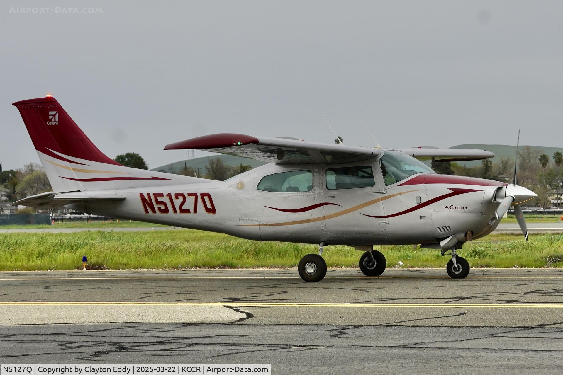 N5127Q, 1972 Cessna T210L Turbo Centurion C/N 21059627, Buchanan Field Concord Airport in California 2025