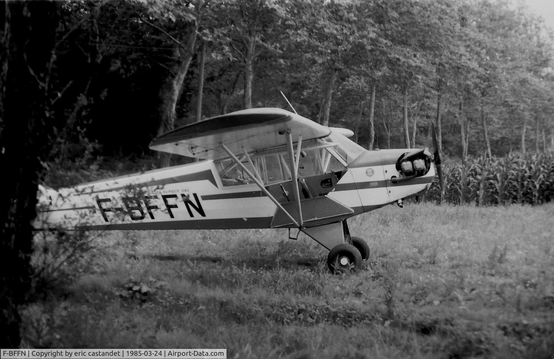 F-BFFN, Piper J3C-65 Cub Cub C/N 13348, aerodrome de SABRES TARISSON (Landes France)