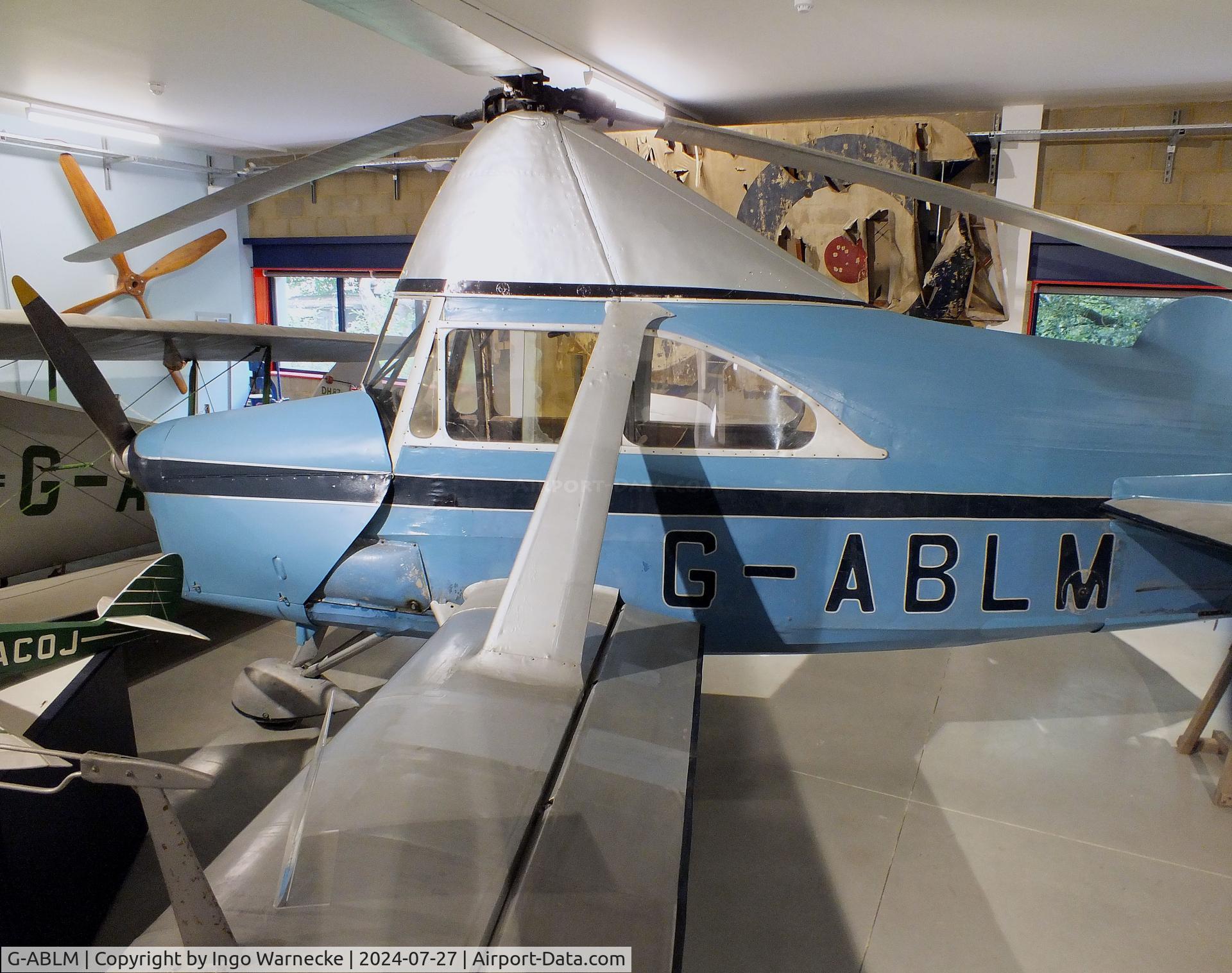 G-ABLM, De Havilland Cierva C-24 C/N 710, De Havilland Cierva C-24 at the De Havilland Aircraft Museum, London Colney