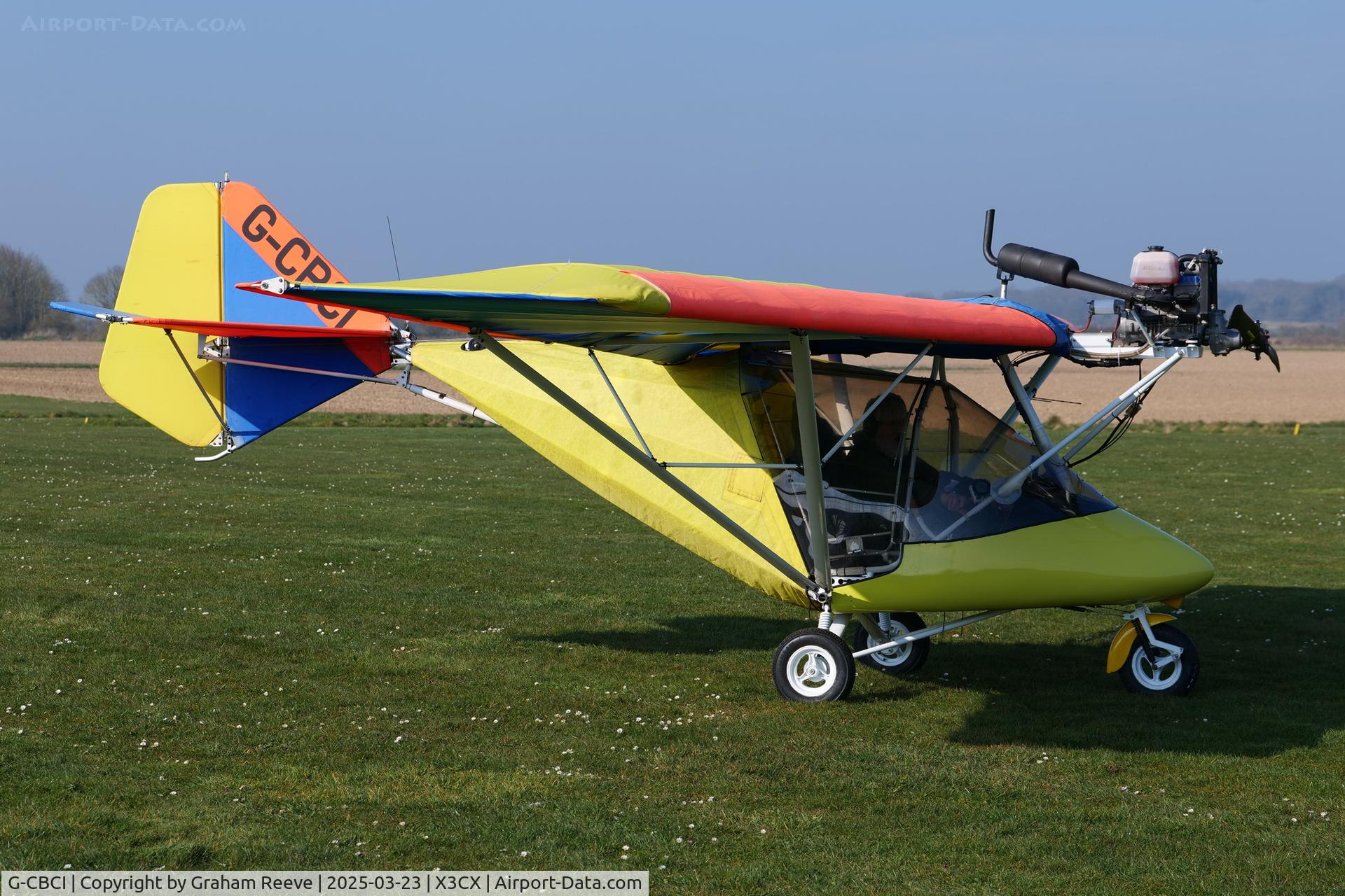 G-CBCI, 2000 Gilford Pa X'AIR 582(11) C/N BMAA/HB/180, Parked at Northrepps.