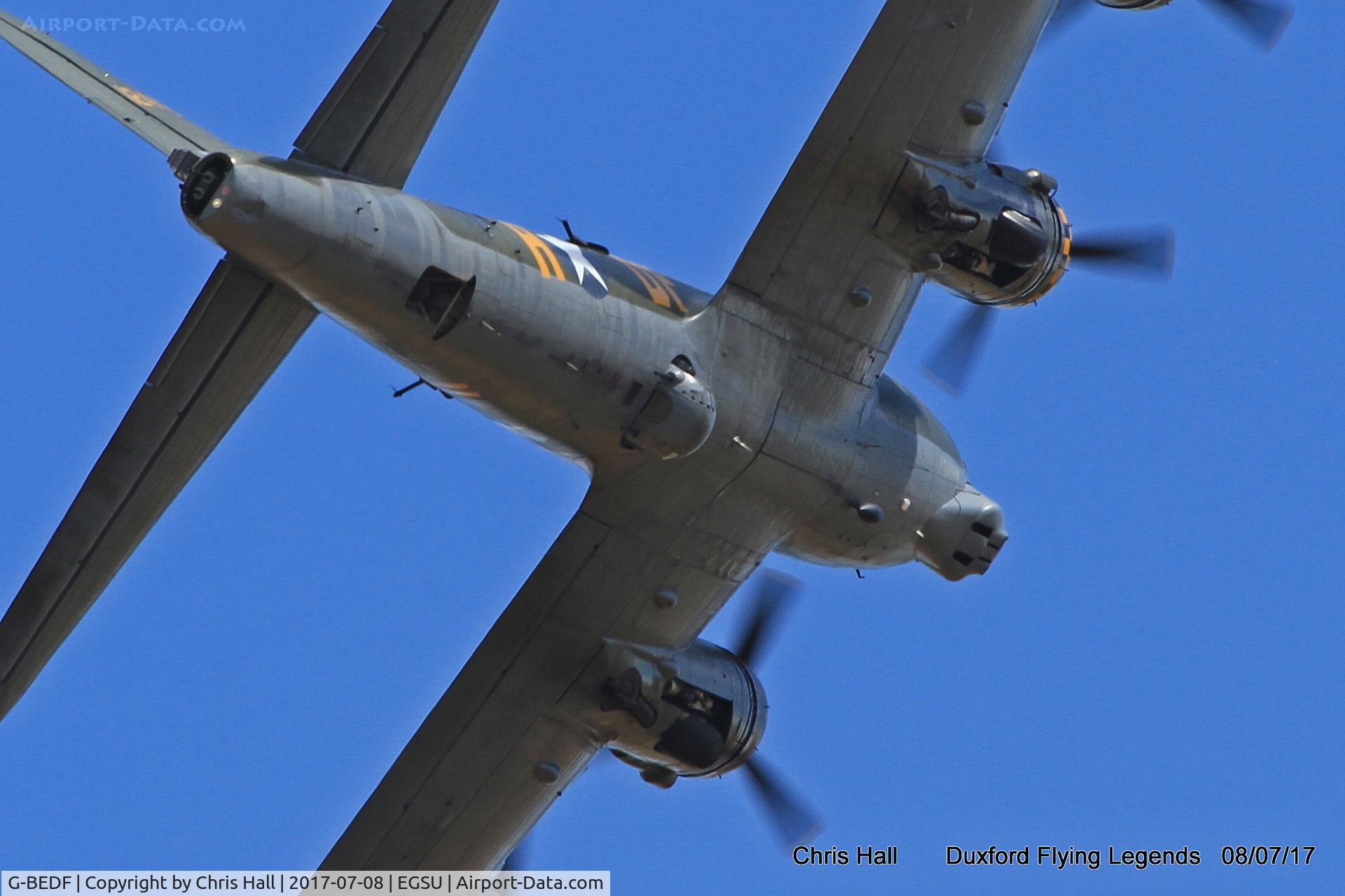 G-BEDF, 1944 Boeing B-17G Flying Fortress C/N 8693, Duxford Flying Legends 2017
