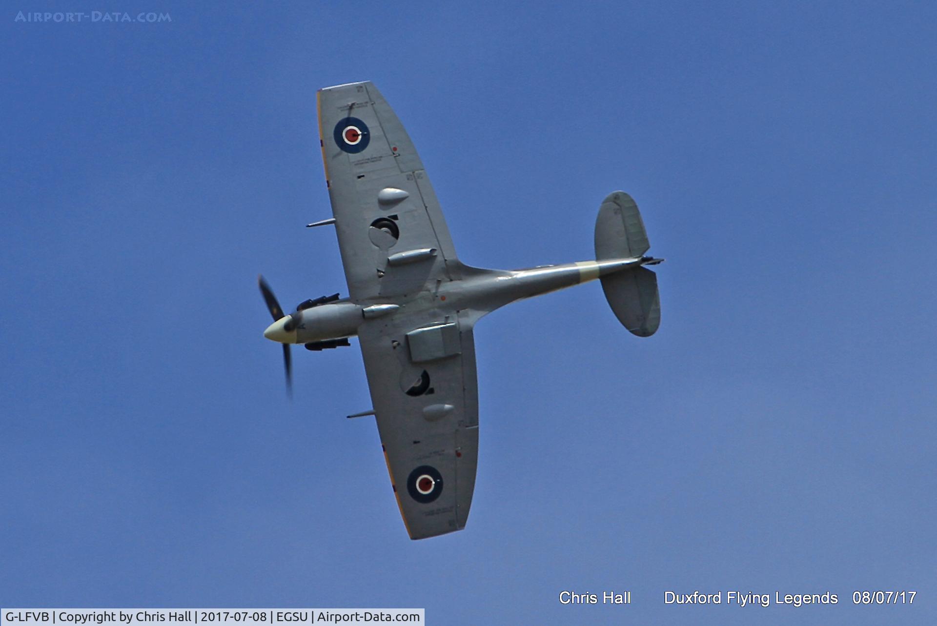 G-LFVB, 1942 Supermarine 349 Spitfire LF.Vb C/N CBAF.2403, Duxford Flying Legends 2017