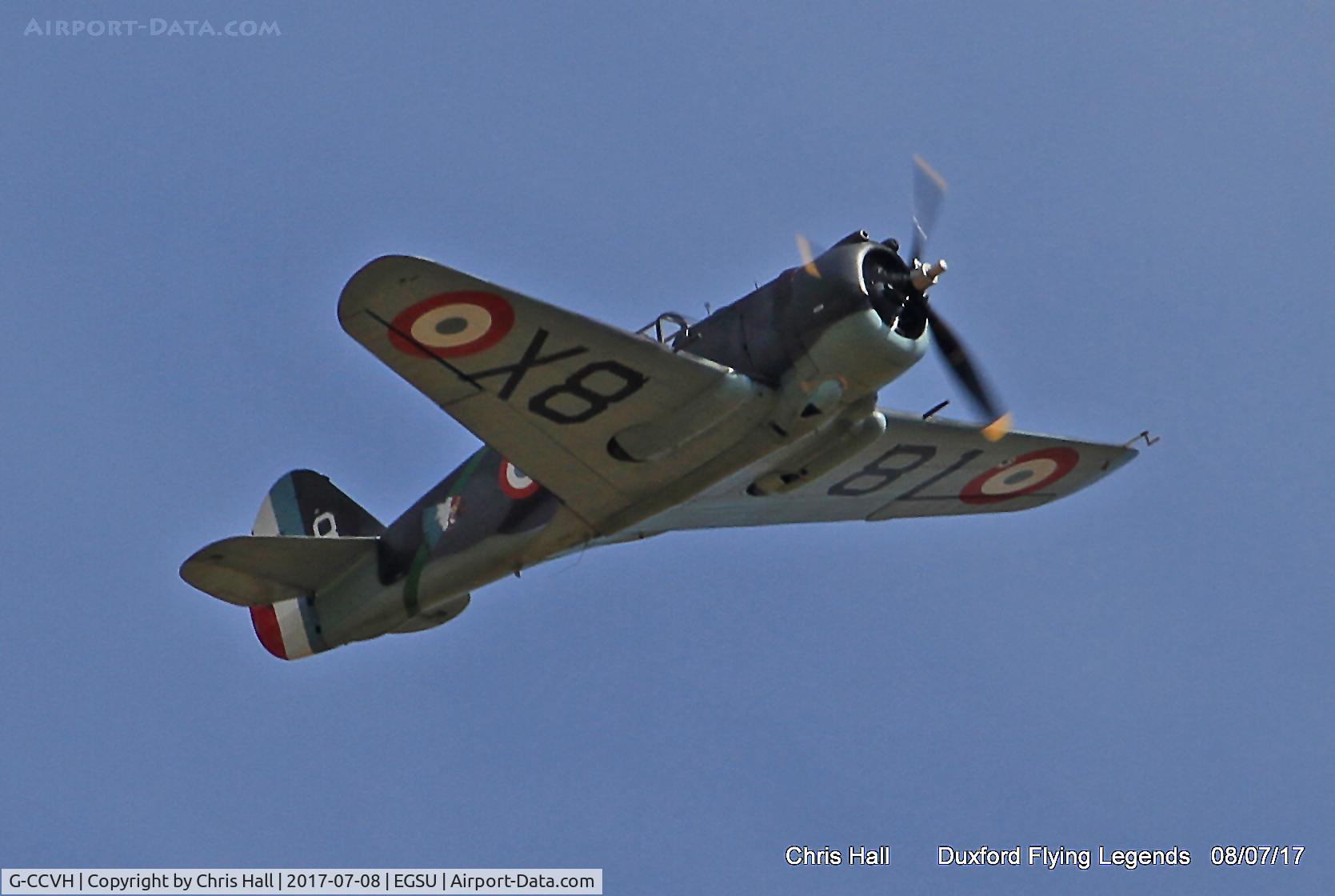 G-CCVH, 1939 Curtiss H-75A-1 C/N 12881, Duxford Flying Legends 2017