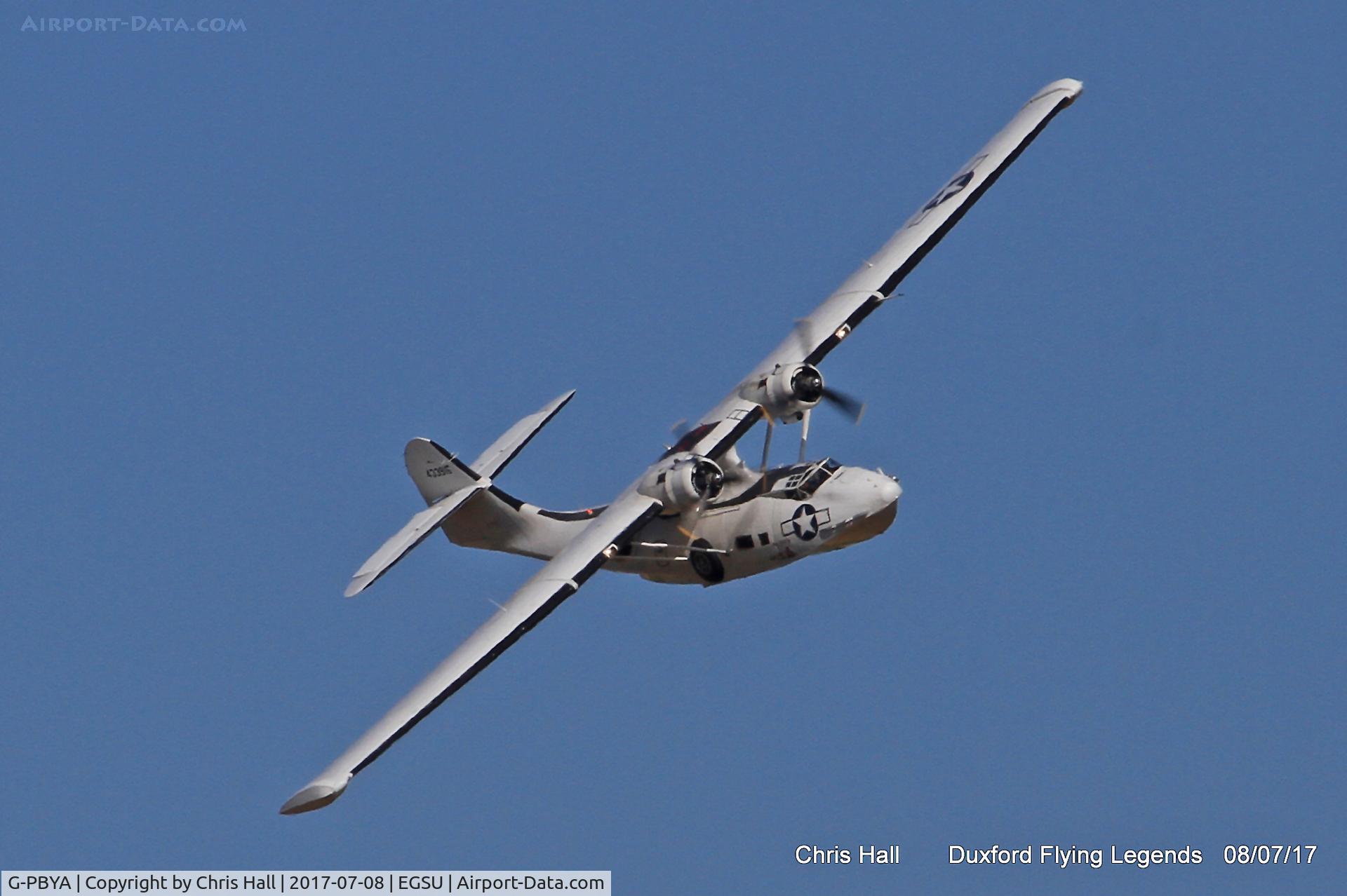 G-PBYA, 1944 Consolidated (Canadian Vickers) PBV-1A Canso A C/N CV-283, Duxford Flying Legends 2017