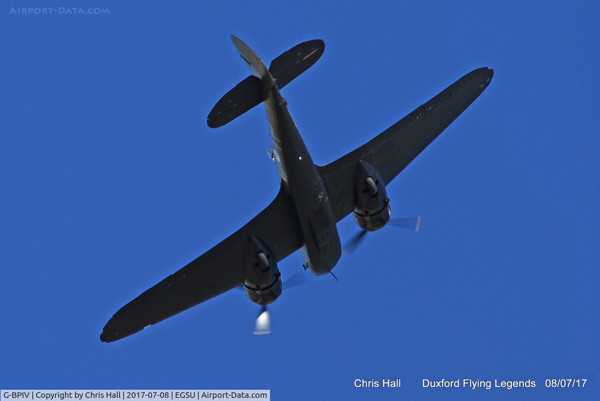 G-BPIV, 1943 Bristol 149 Bolingbroke Mk.IVT C/N 10201, Duxford Flying Legends 2017