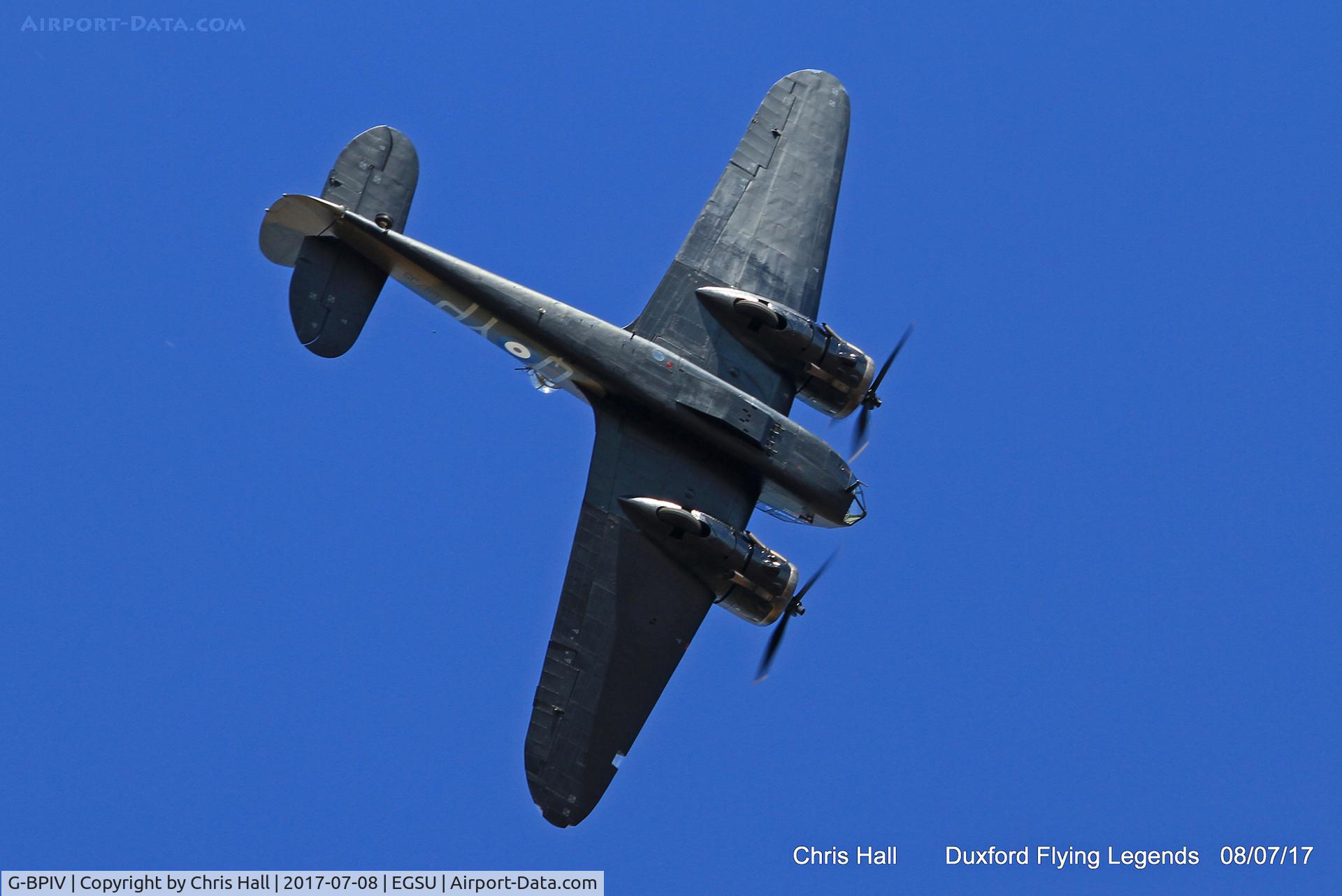 G-BPIV, 1943 Bristol 149 Bolingbroke Mk.IVT C/N 10201, Duxford Flying Legends 2017