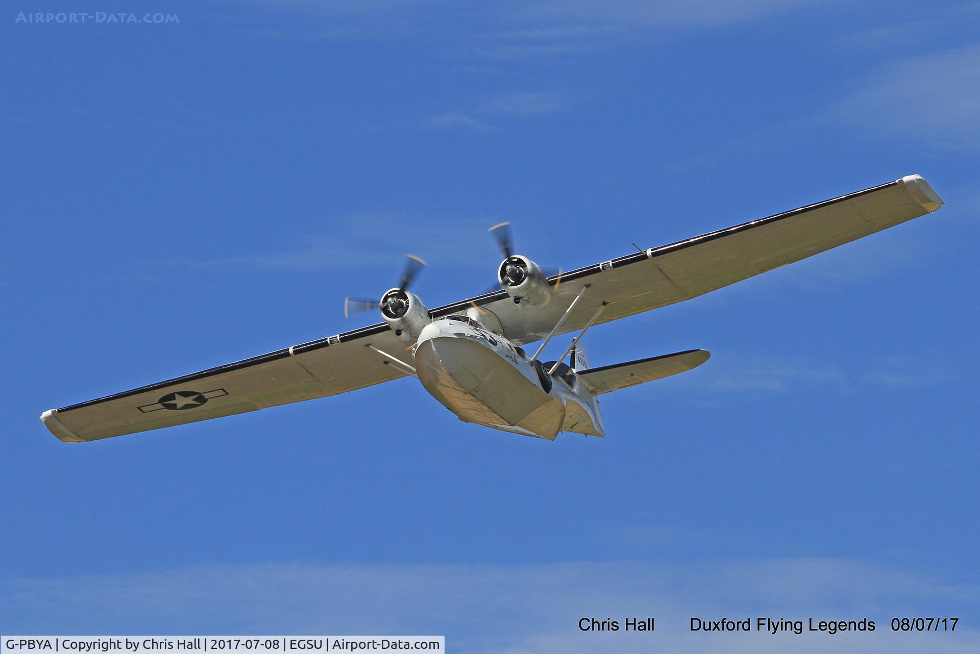 G-PBYA, 1944 Consolidated (Canadian Vickers) PBV-1A Canso A C/N CV-283, Duxford Flying Legends 2017