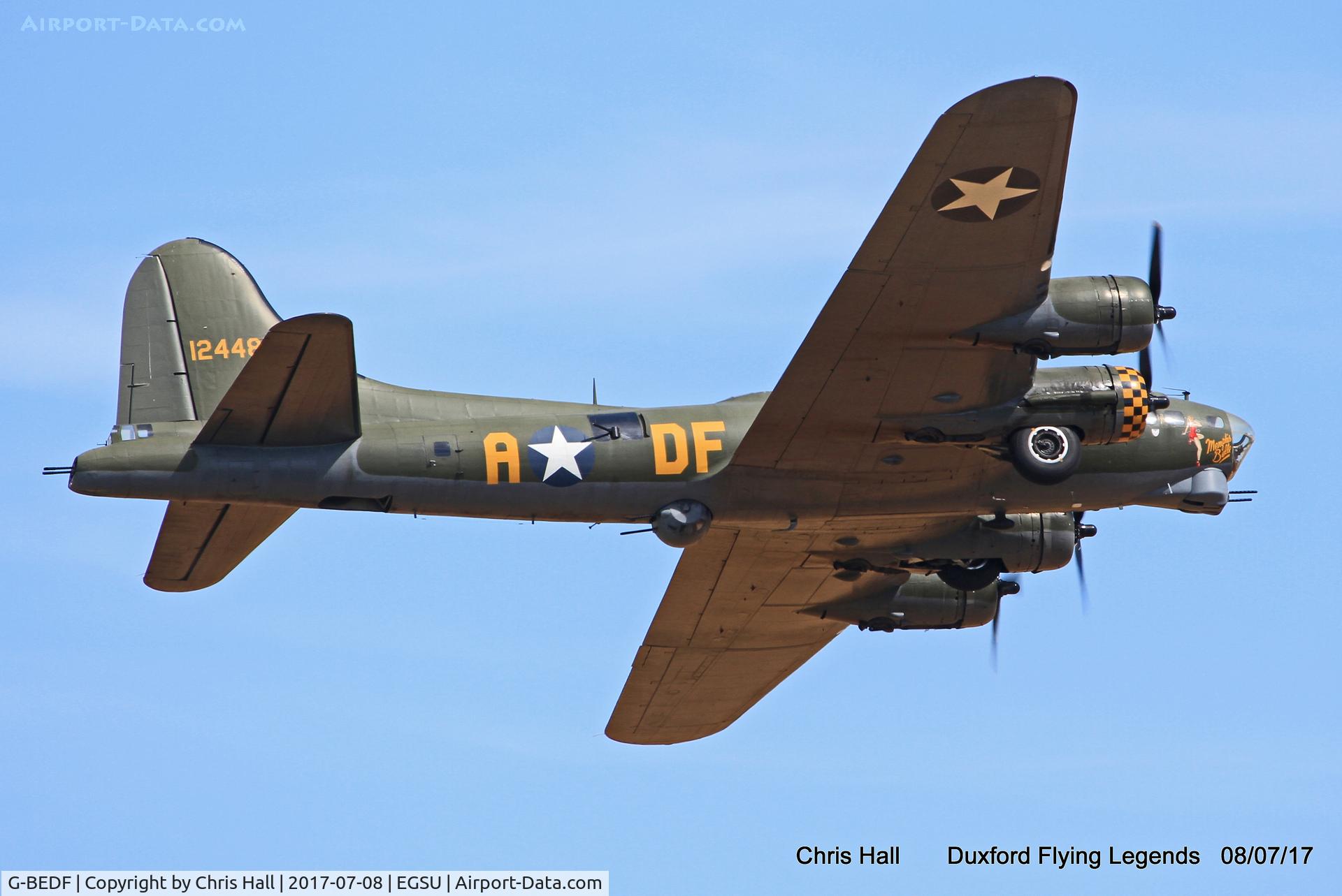 G-BEDF, 1944 Boeing B-17G Flying Fortress C/N 8693, Duxford Flying Legends 2017