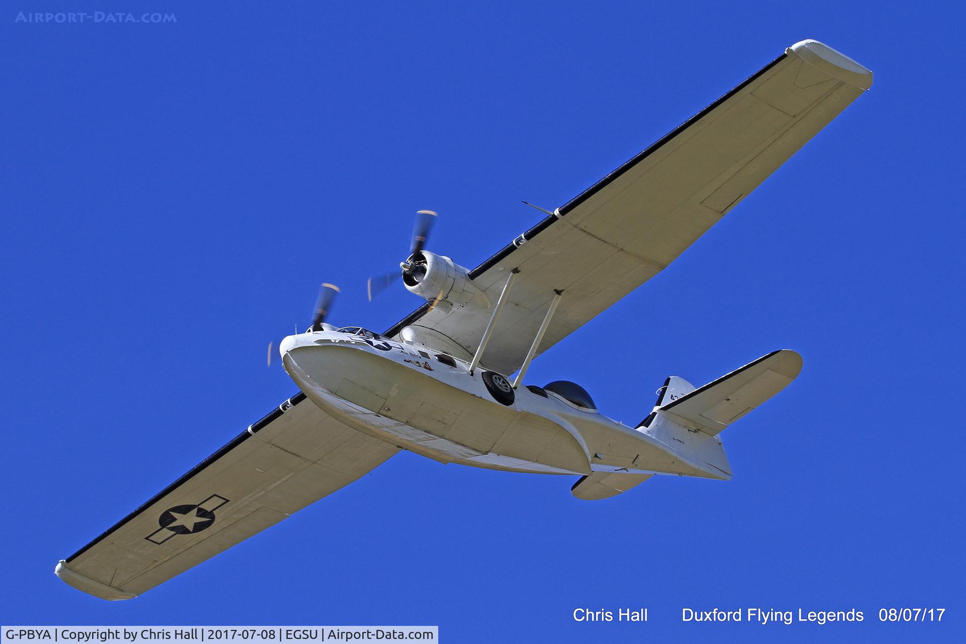 G-PBYA, 1944 Consolidated (Canadian Vickers) PBV-1A Canso A C/N CV-283, Duxford Flying Legends 2017