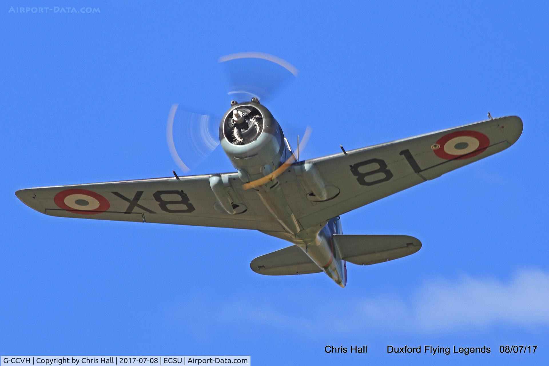 G-CCVH, 1939 Curtiss H-75A-1 C/N 12881, Duxford Flying Legends 2017