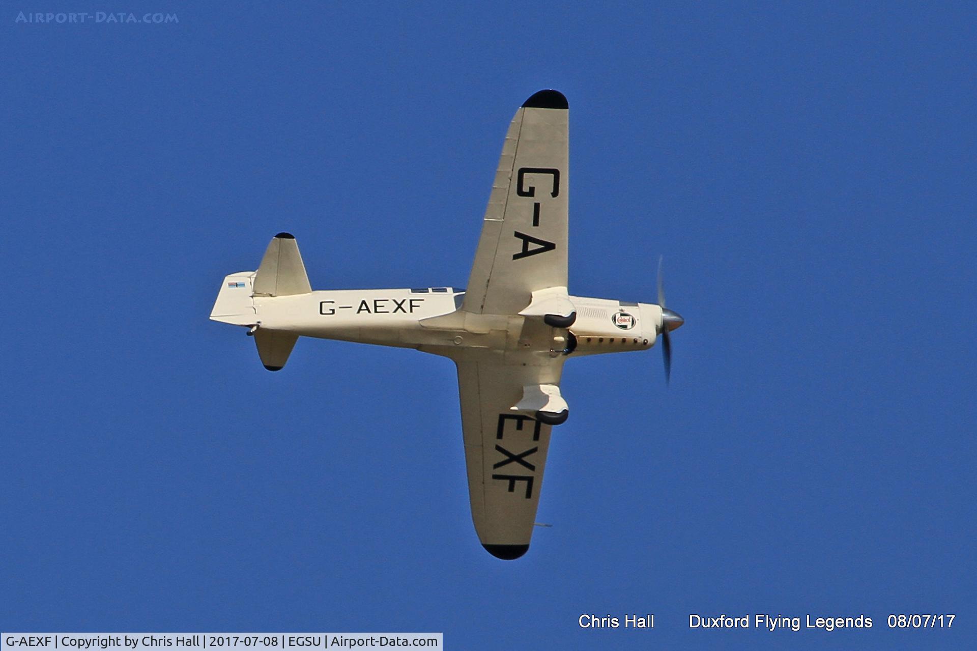 G-AEXF, 1936 Percival E-2H Mew Gull C/N E22, Duxford Flying Legends 2017