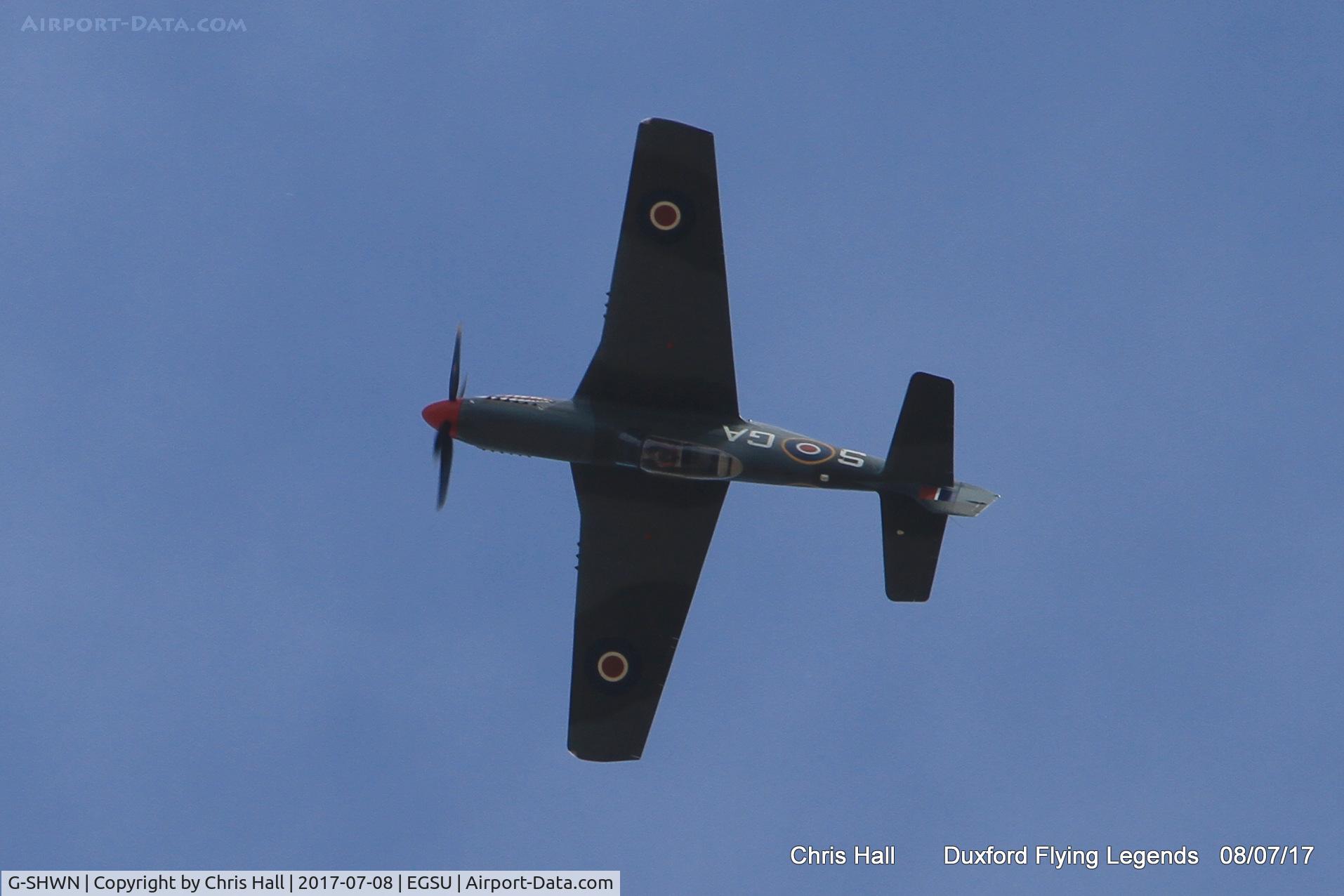 G-SHWN, 1944 North American P-51D Mustang C/N 122-40417, Duxford Flying Legends 2017
