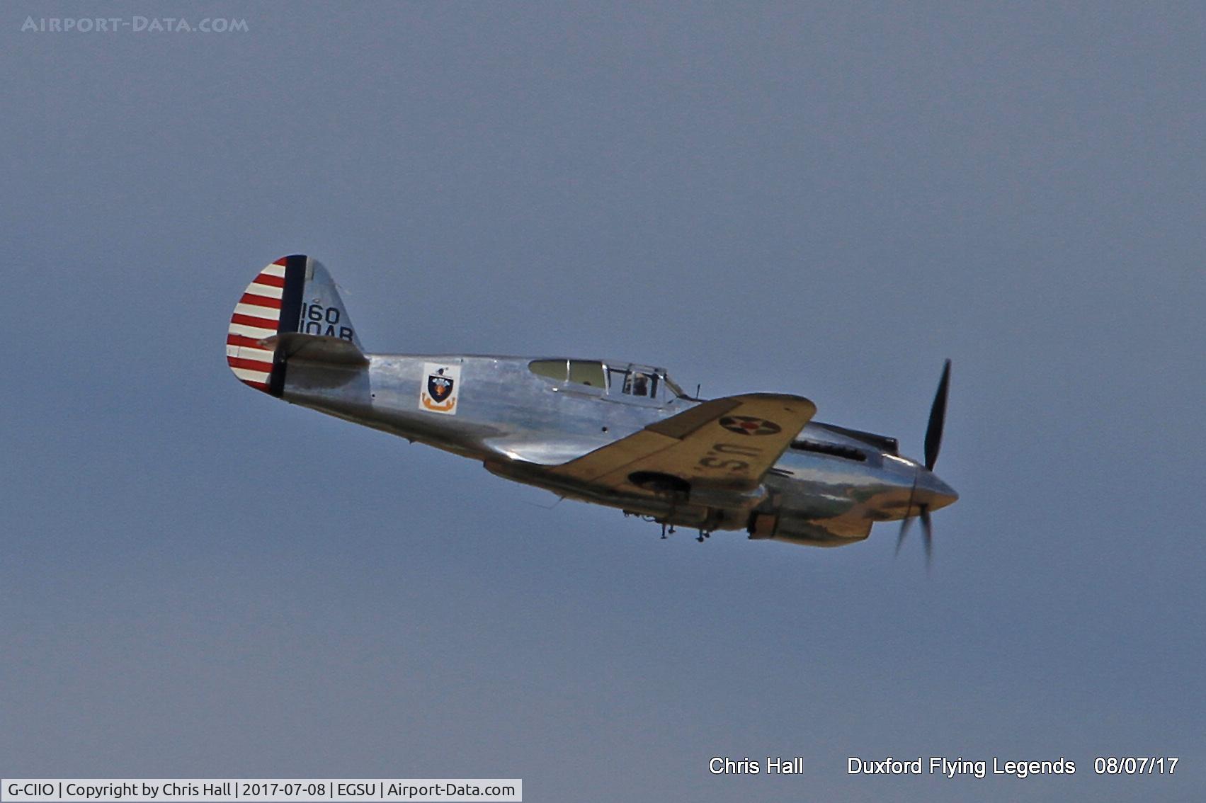 G-CIIO, 1941 Curtiss P-40C Warhawk C/N 16161, Duxford Flying Legends 2017