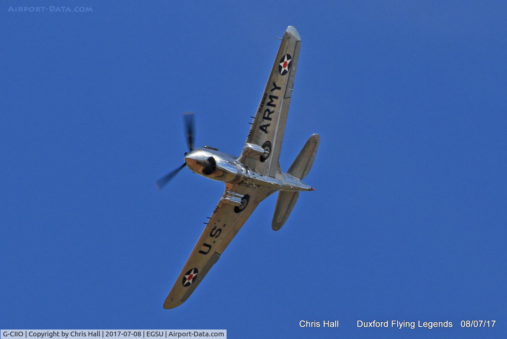 G-CIIO, 1941 Curtiss P-40C Warhawk C/N 16161, Duxford Flying Legends 2017