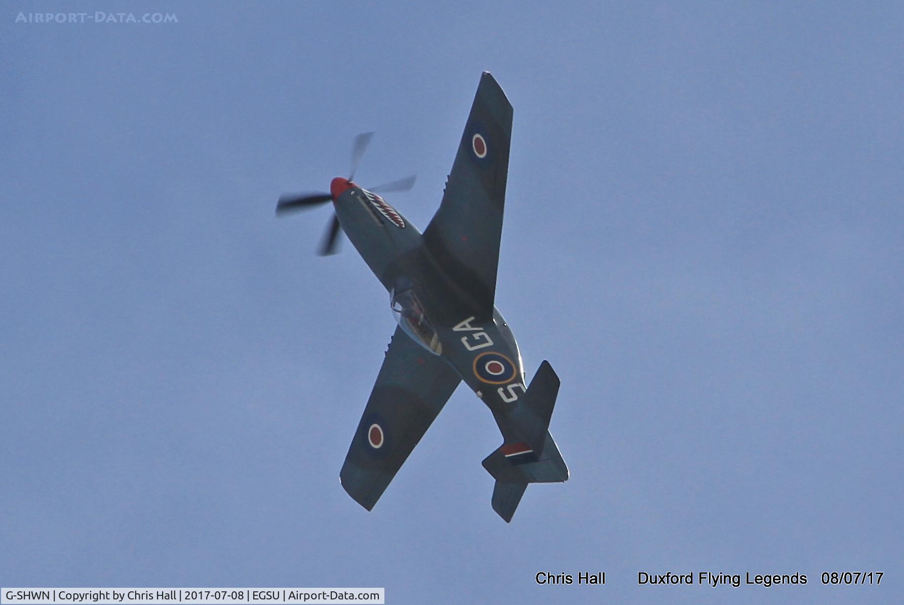G-SHWN, 1944 North American P-51D Mustang C/N 122-40417, Duxford Flying Legends 2017