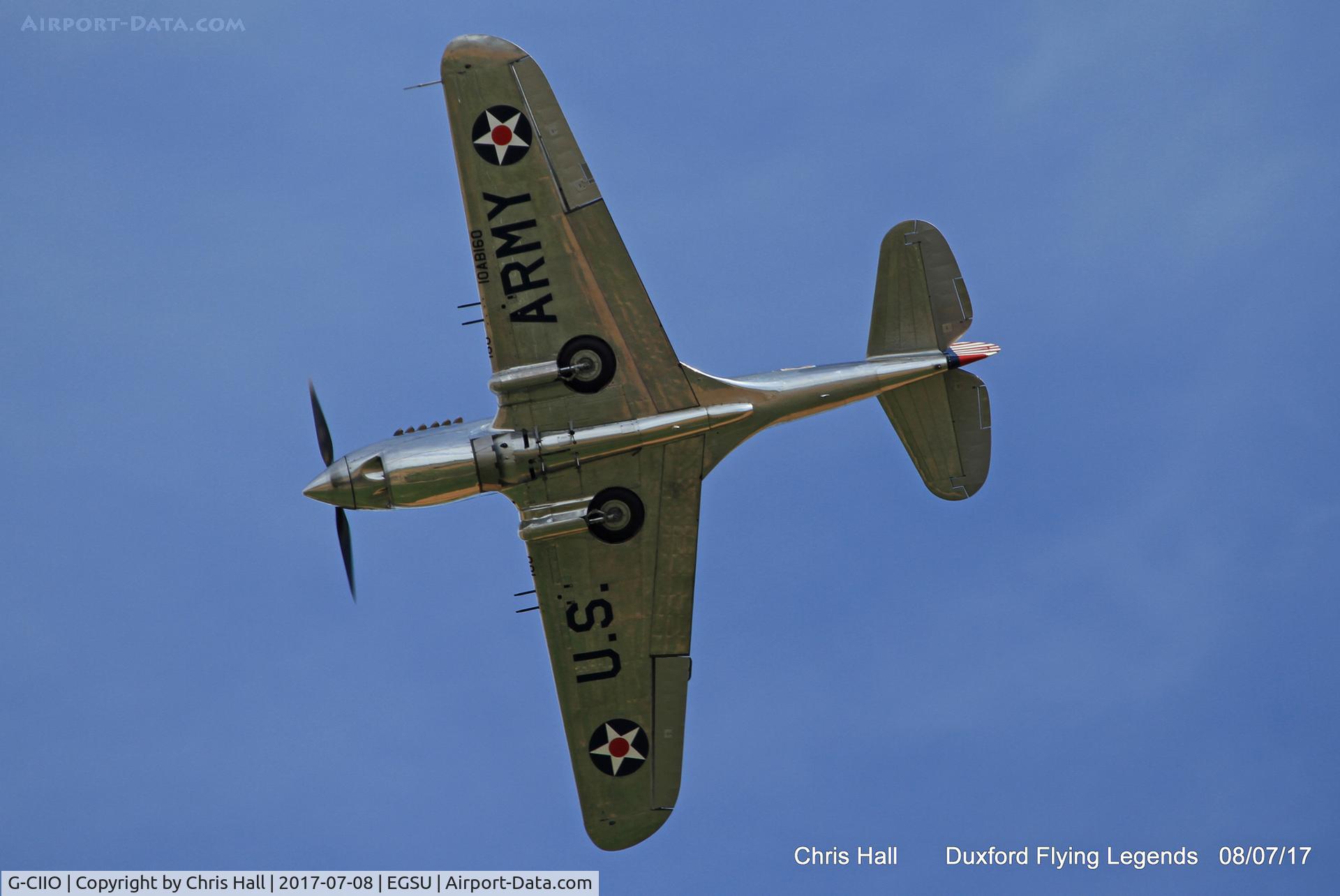 G-CIIO, 1941 Curtiss P-40C Warhawk C/N 16161, Duxford Flying Legends 2017
